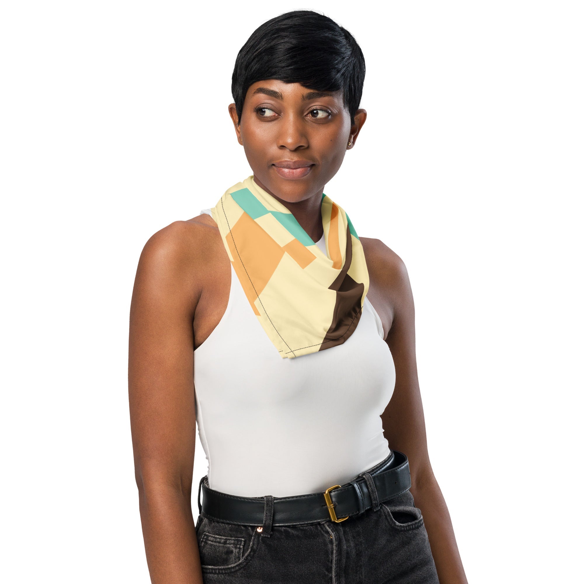 Cool Dad Bandana, Father Gift Bandana, Stylish Papa Neck Scarf, Dad Style Neckwear, Fatherly Bandana, Best Papa Bandana, Father’s Day Present