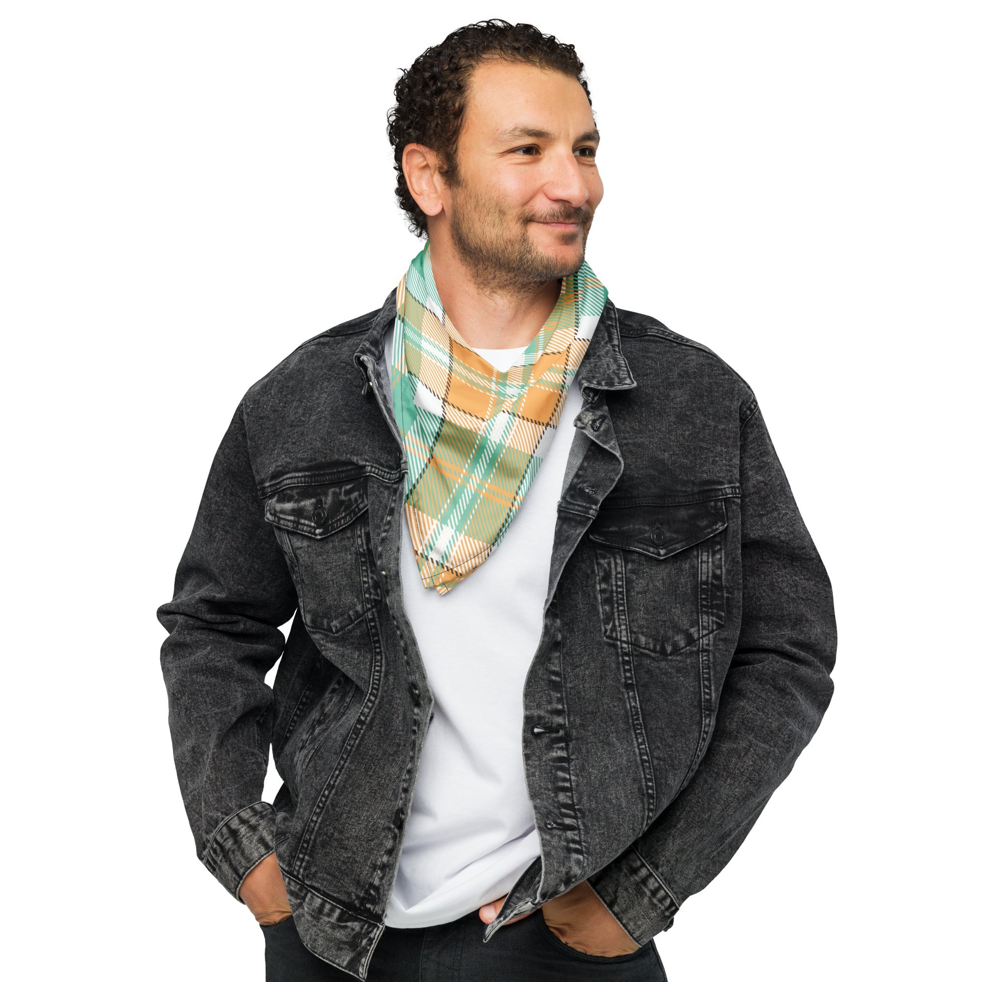 Cool Dad Bandana, Father Gift Bandana, Stylish Papa Neck Scarf, Dad Style Neckwear, Fatherly Bandana, Best Papa Bandana, Father’s Day Present