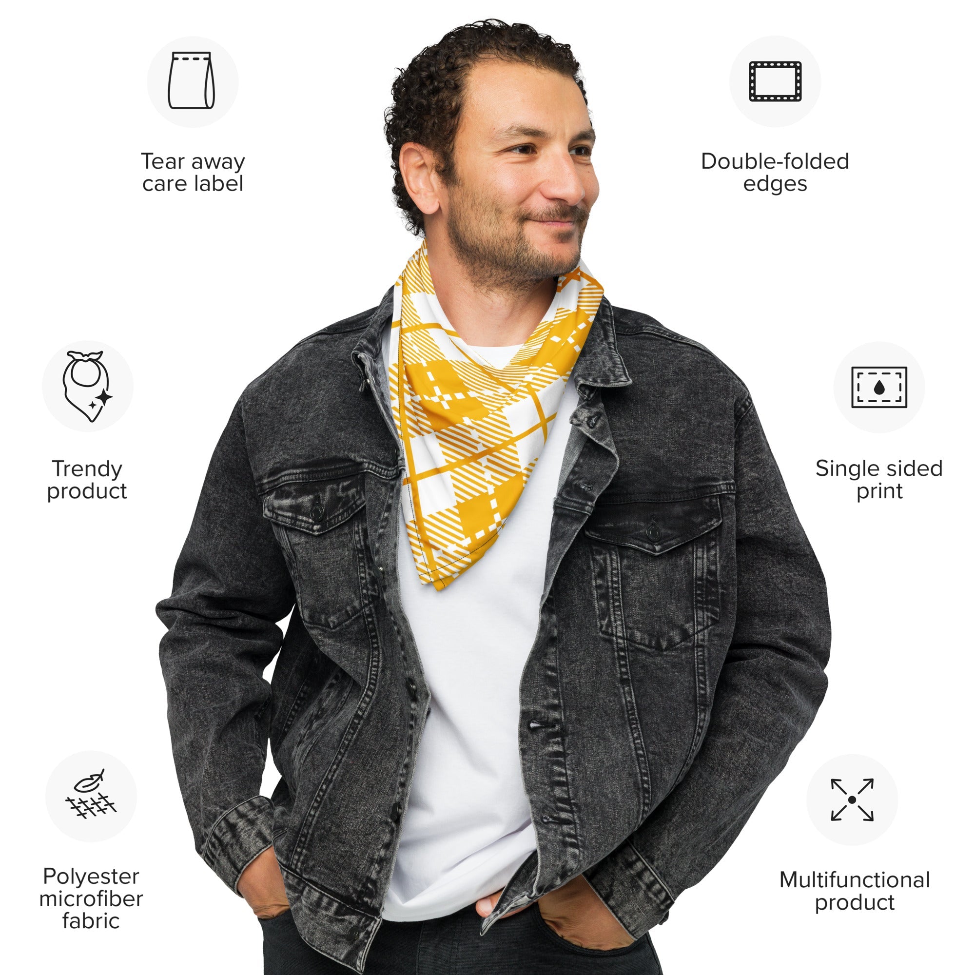 Cool Dad Bandana, Father Gift Bandana, Stylish Papa Neck Scarf, Dad Style Neckwear, Fatherly Bandana, Best Papa Bandana, Father’s Day Present