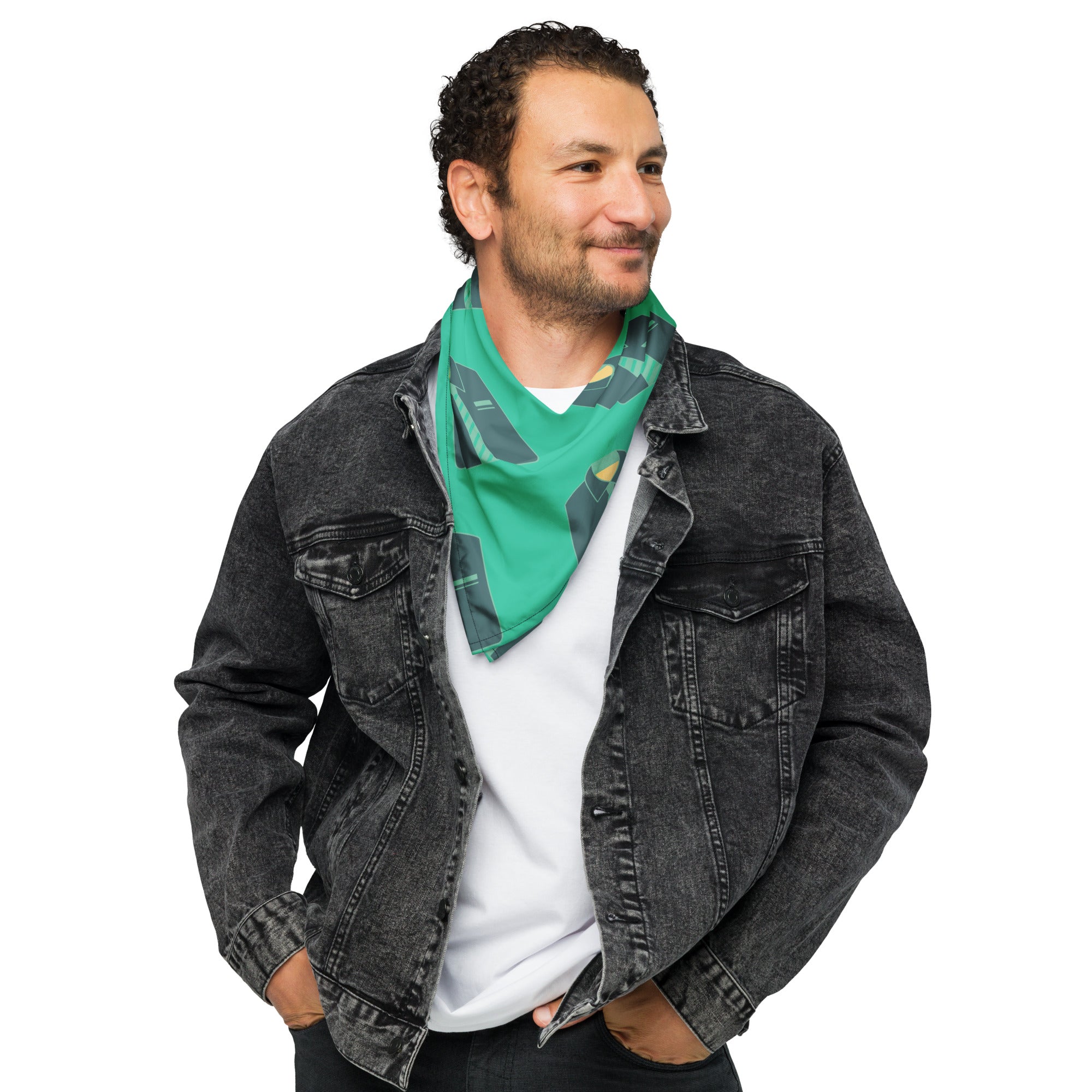 Cool Dad Bandana, Father Gift Bandana, Stylish Papa Neck Scarf, Dad Style Neckwear, Fatherly Bandana, Best Papa Bandana, Father’s Day Present