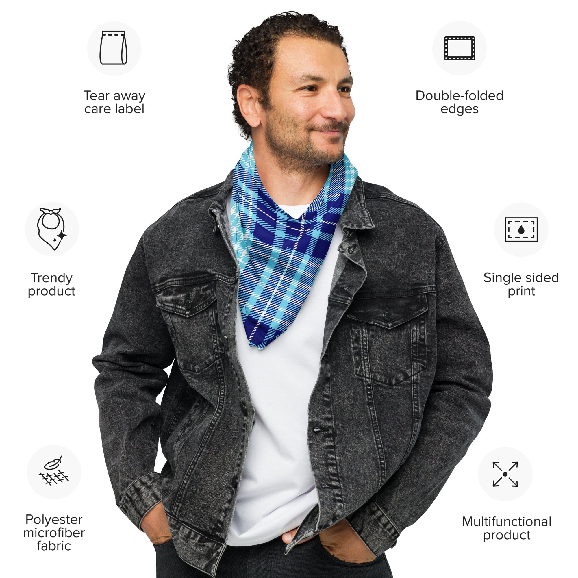 Cool Dad Bandana, Father Gift Bandana, Stylish Papa Neck Scarf, Dad Style Neckwear, Fatherly Bandana, Best Papa Bandana, Father’s Day Present