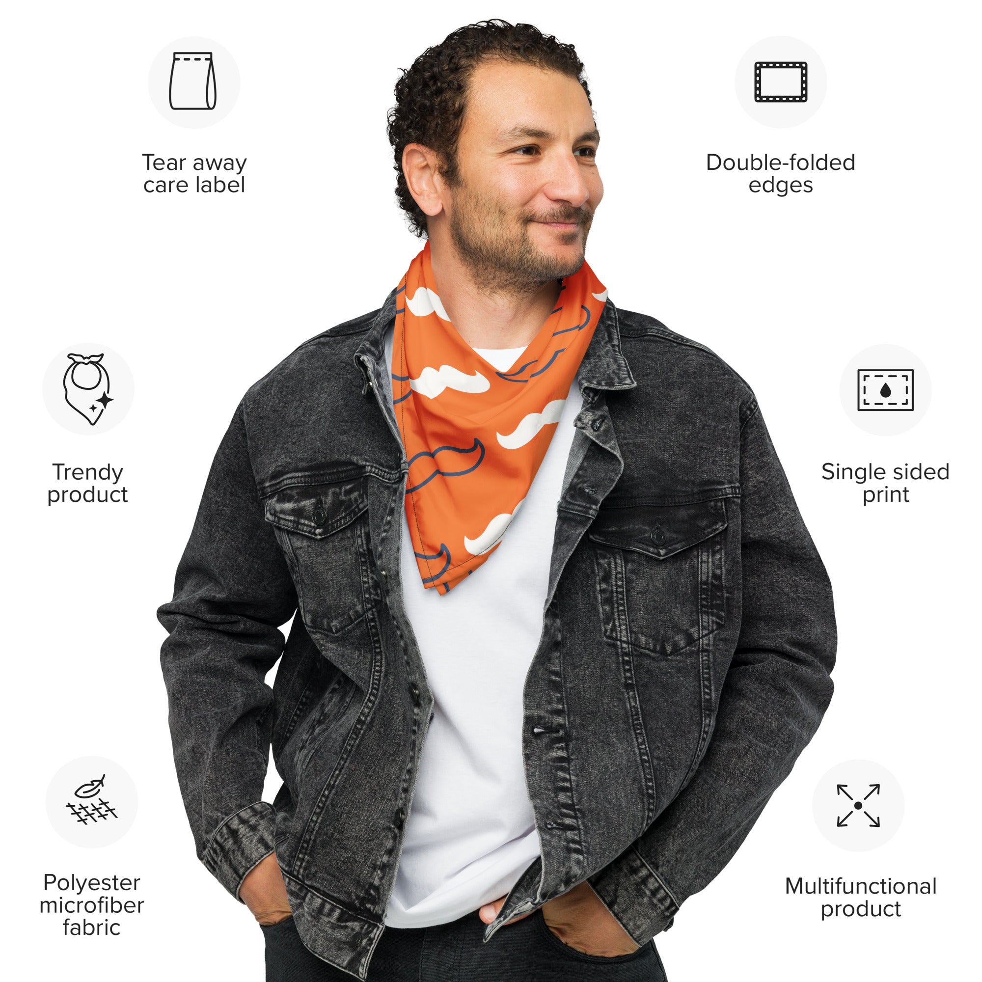 Cool Dad Bandana, Father Gift Bandana, Stylish Papa Neck Scarf, Dad Style Neckwear, Fatherly Bandana, Best Papa Bandana, Father’s Day Present