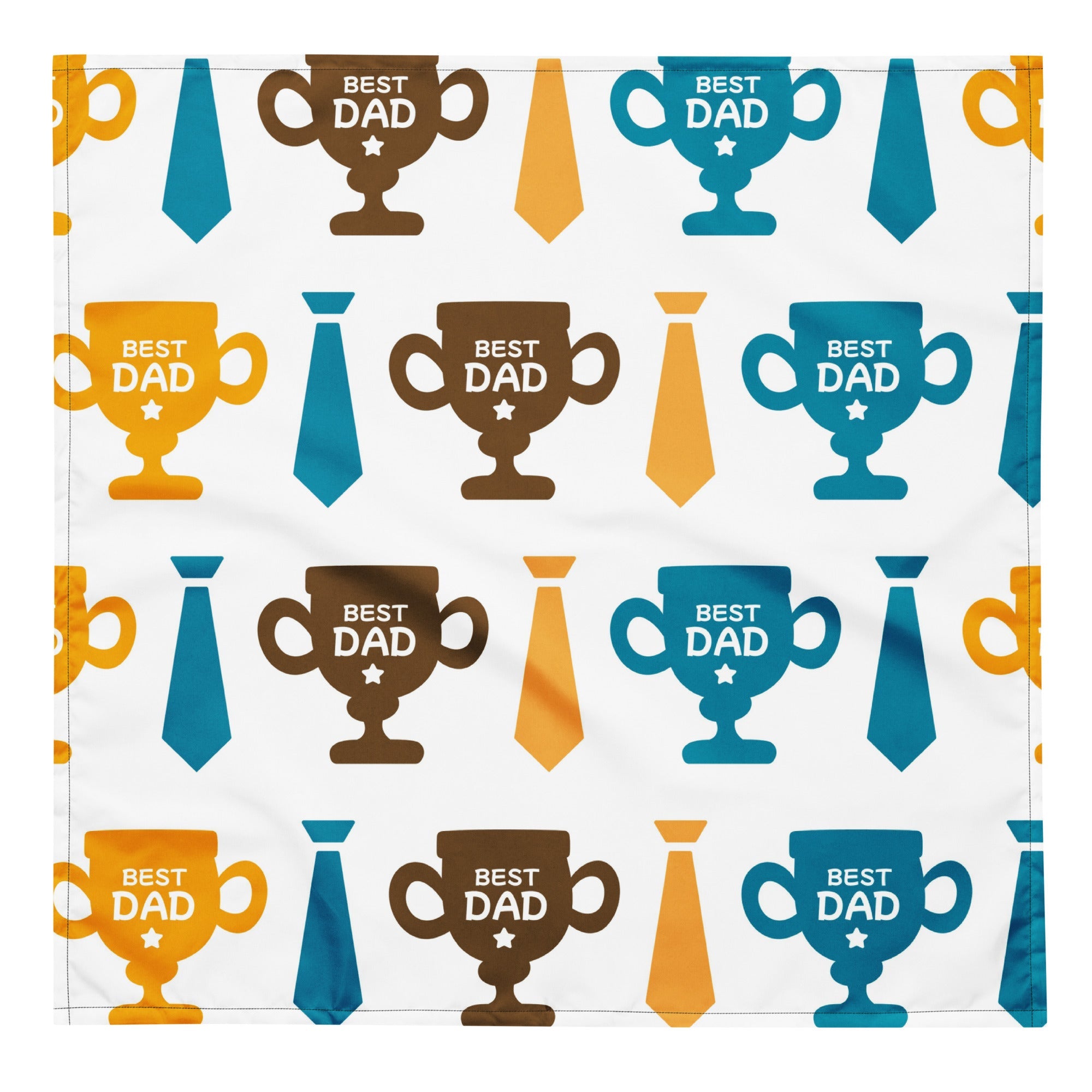 Cool Dad Bandana, Father Gift Bandana, Stylish Papa Neck Scarf, Dad Style Neckwear, Fatherly Bandana, Best Papa Bandana, Father’s Day Present
