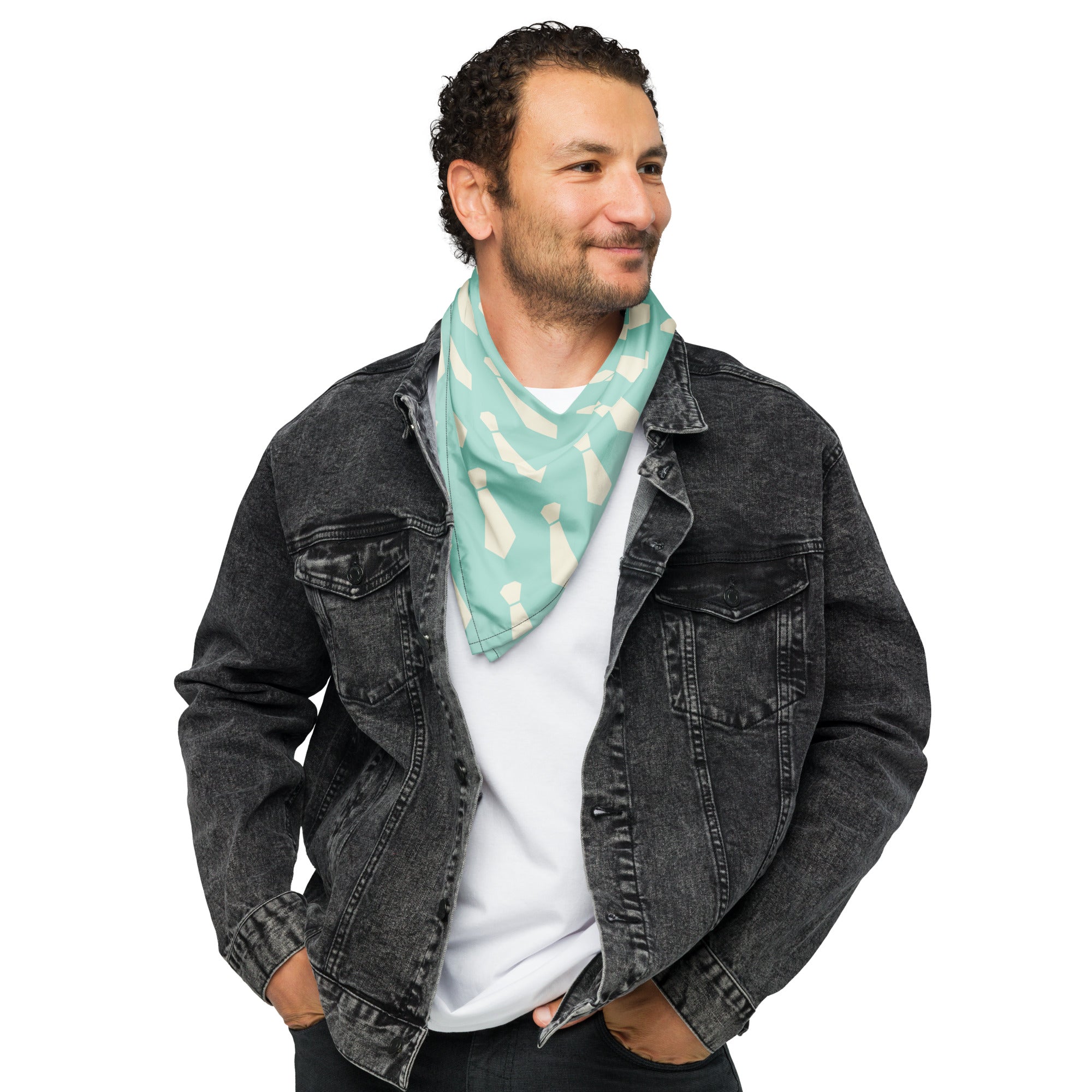 Cool Dad Bandana, Father Gift Bandana, Stylish Papa Neck Scarf, Dad Style Neckwear, Fatherly Bandana, Best Papa Bandana, Father’s Day Present