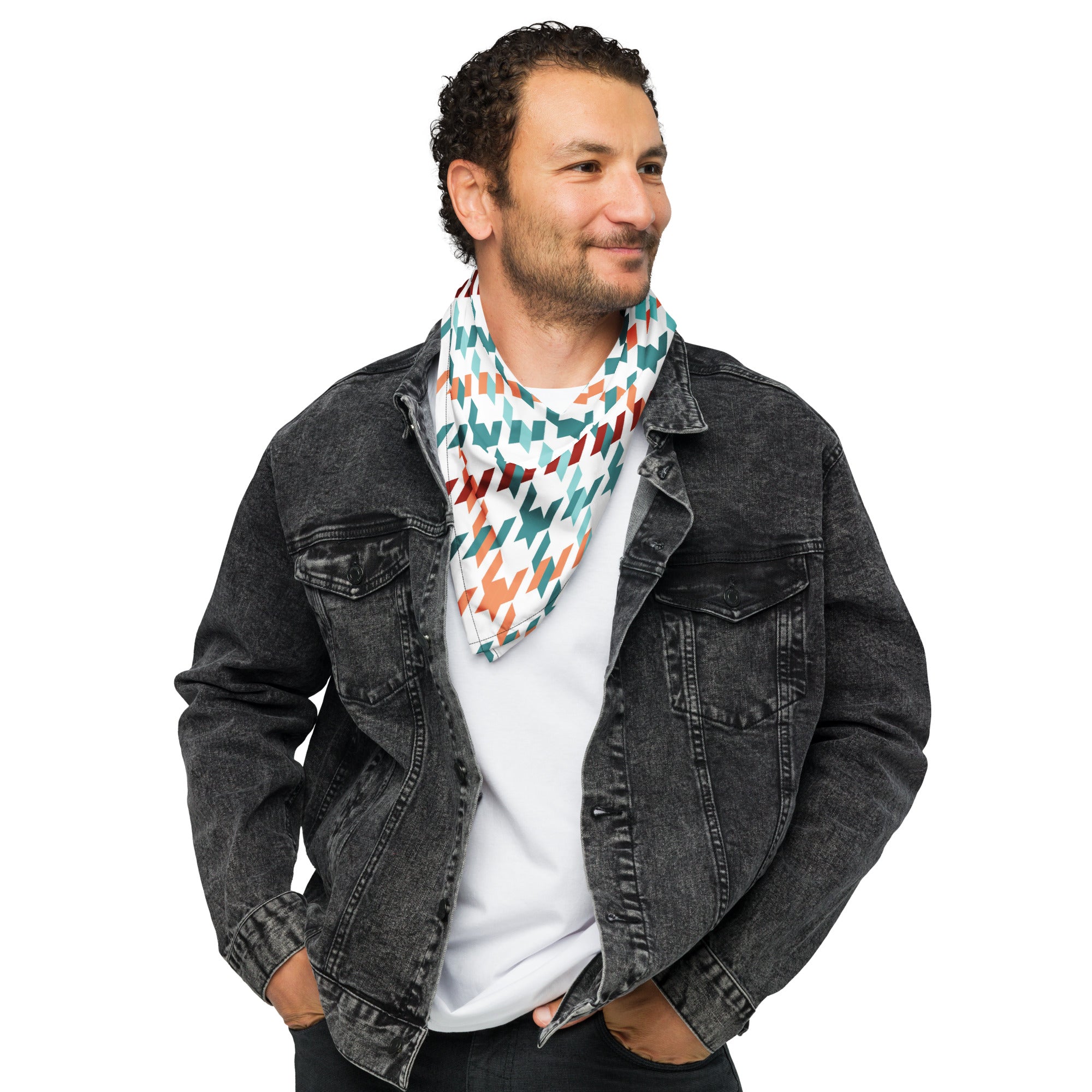 Cool Dad Bandana, Father Gift Bandana, Stylish Papa Neck Scarf, Dad Style Neckwear, Fatherly Bandana, Best Papa Bandana, Father’s Day Present