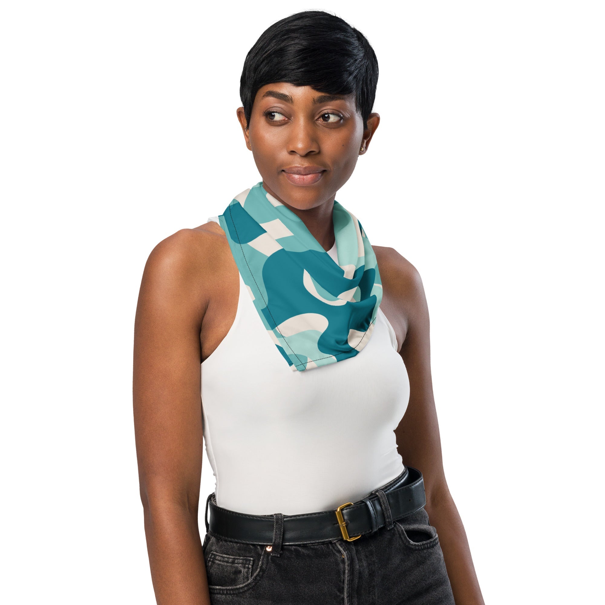 Camouflage Crown Cloth Bandana