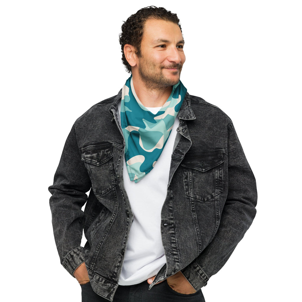 Camouflage Crown Cloth Bandana