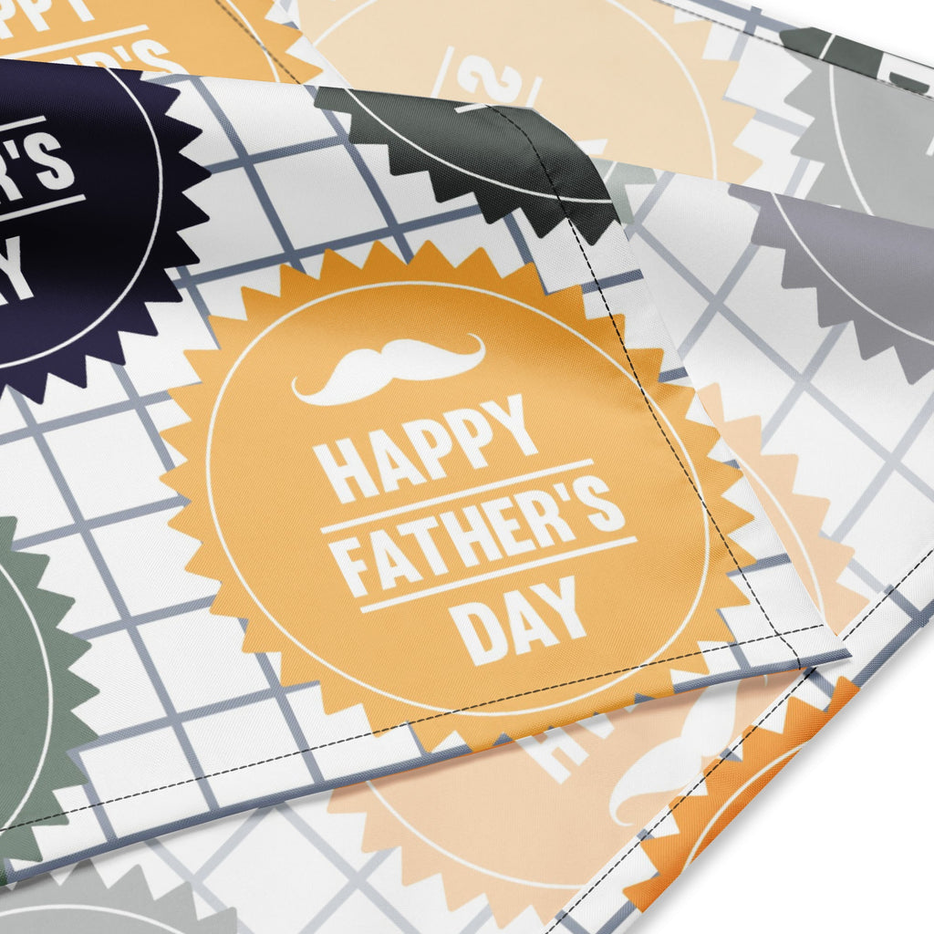 Cool Dad Bandana, Father Gift Bandana, Stylish Papa Neck Scarf, Dad Style Neckwear, Fatherly Bandana, Best Papa Bandana, Father’s Day Present