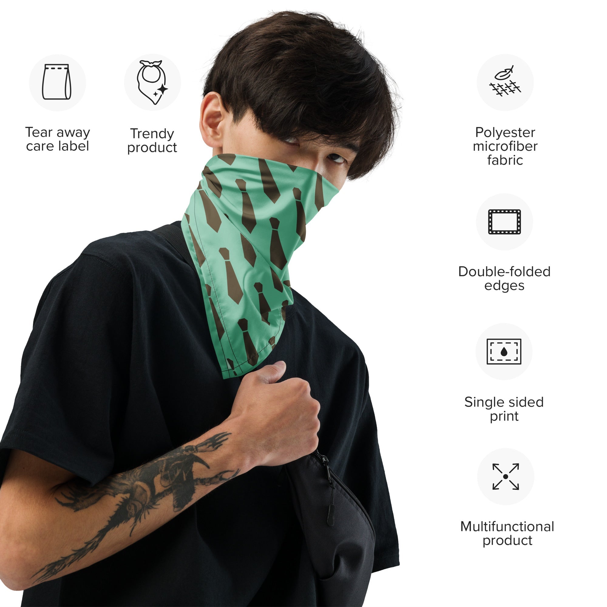 Cool Dad Bandana, Father Gift Bandana, Stylish Papa Neck Scarf, Dad Style Neckwear, Fatherly Bandana, Best Papa Bandana, Father’s Day Present