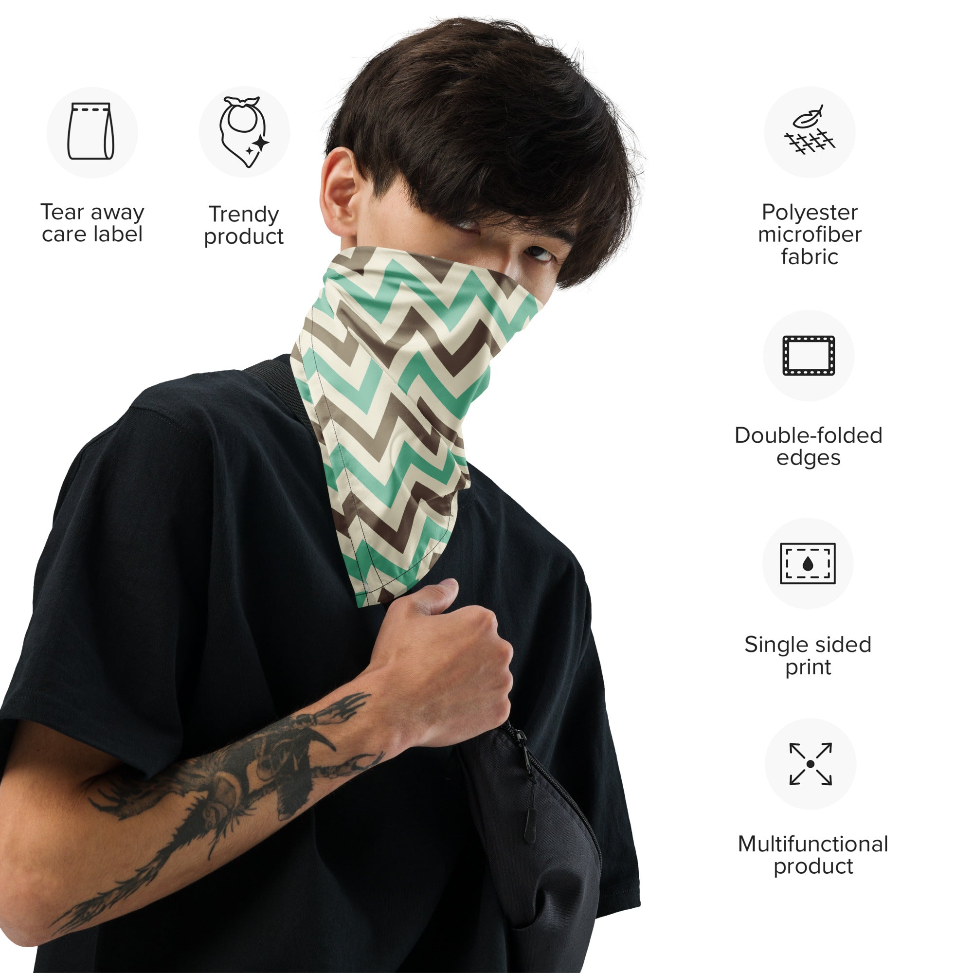 Cool Dad Bandana, Father Gift Bandana, Stylish Papa Neck Scarf, Dad Style Neckwear, Fatherly Bandana, Best Papa Bandana, Father’s Day Present