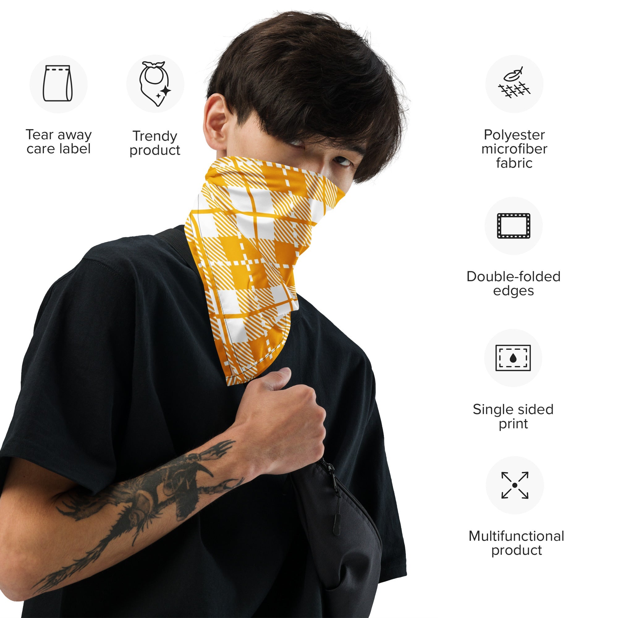 Cool Dad Bandana, Father Gift Bandana, Stylish Papa Neck Scarf, Dad Style Neckwear, Fatherly Bandana, Best Papa Bandana, Father’s Day Present