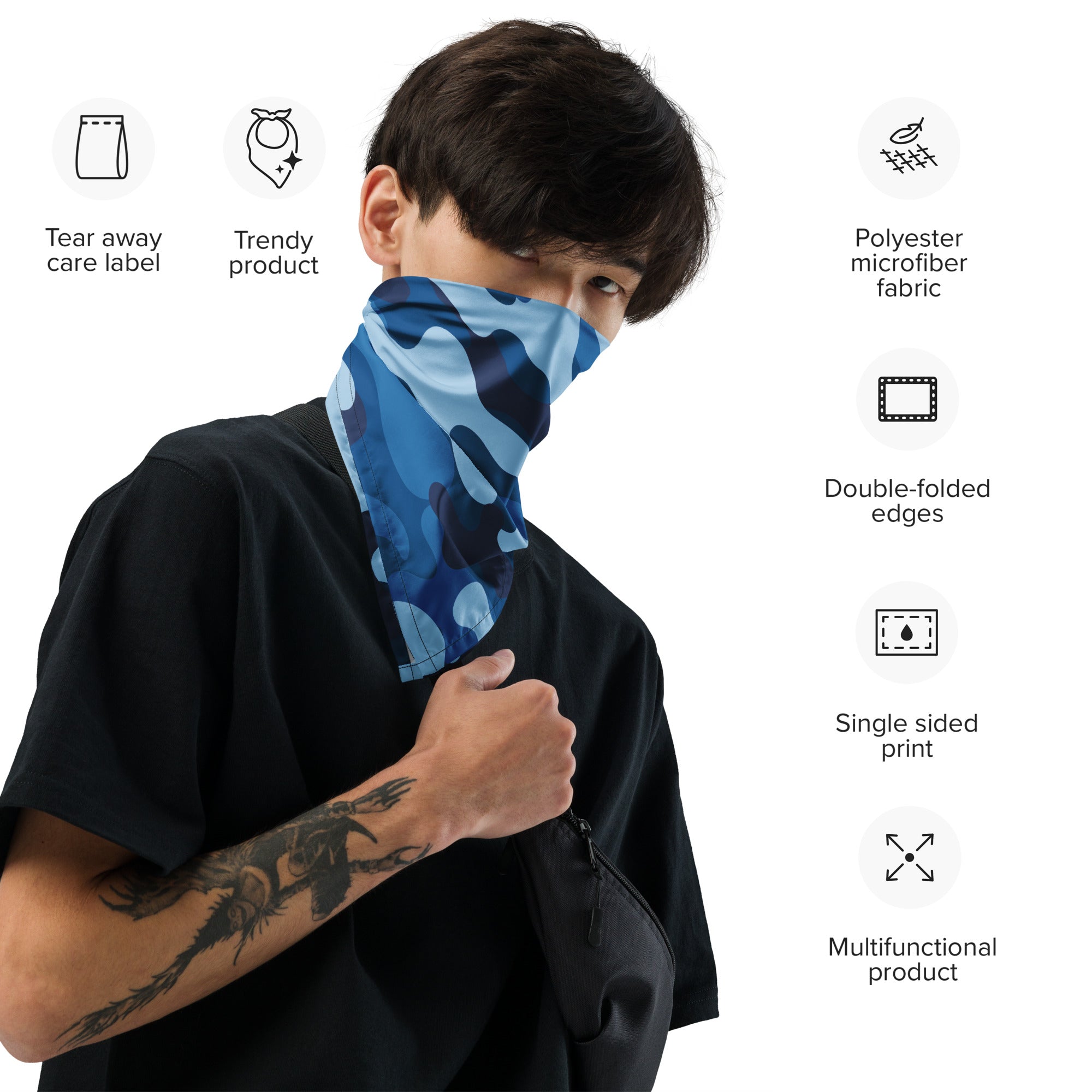 Covert Camo Cover Bandana