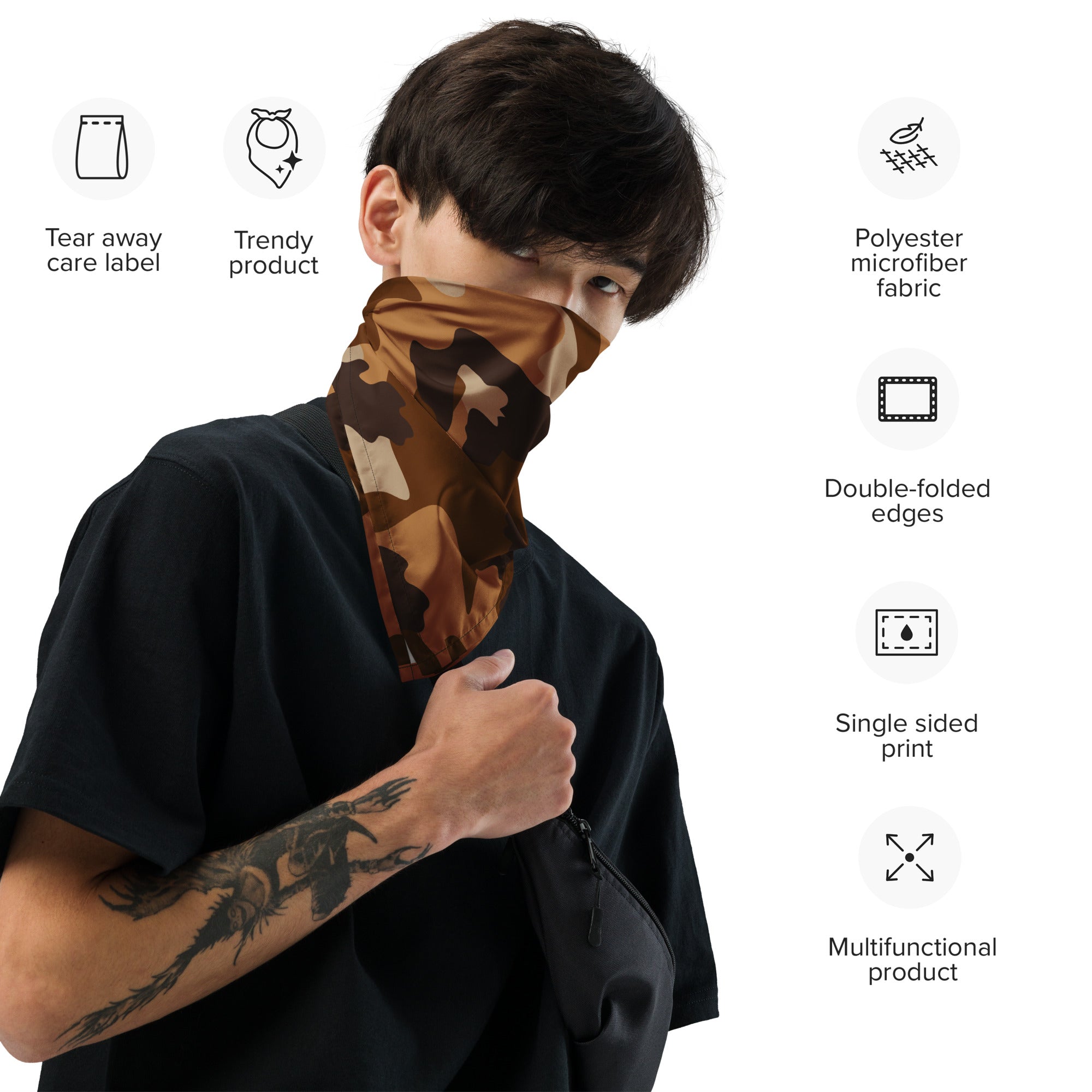 Camo Cool Crown Bandana