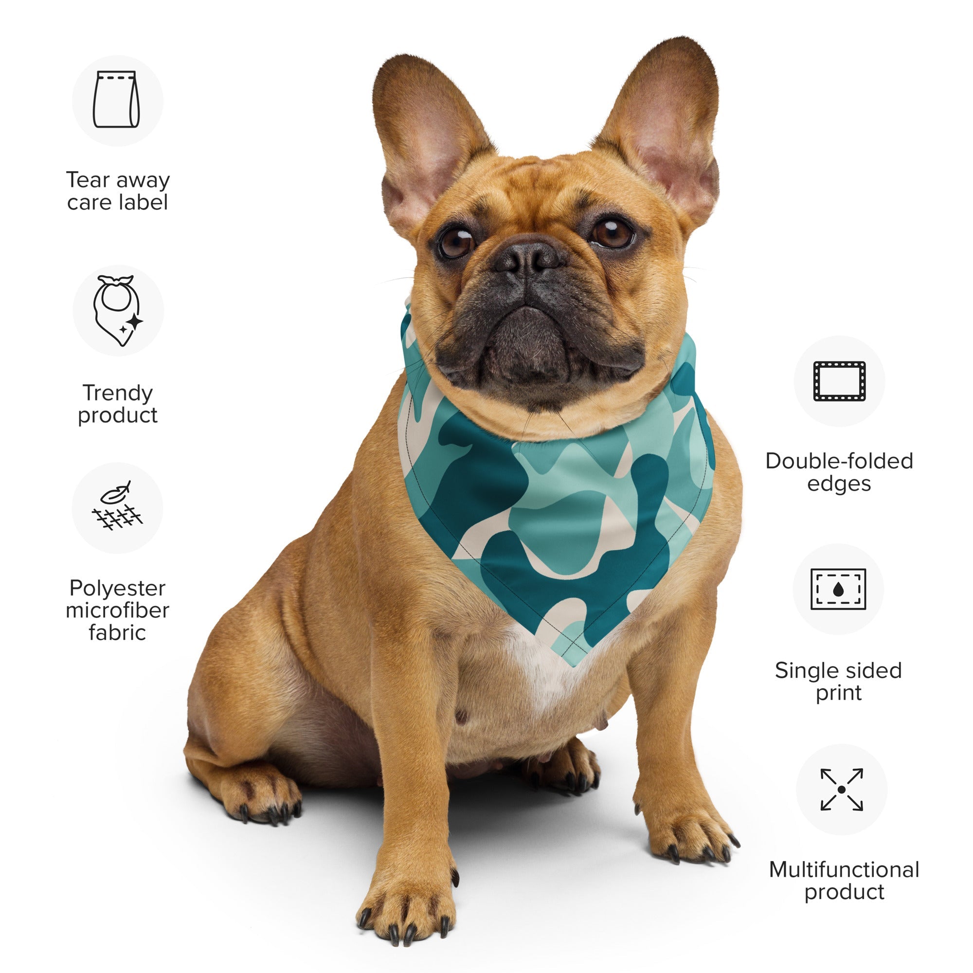 Camouflage Crown Cloth Bandana