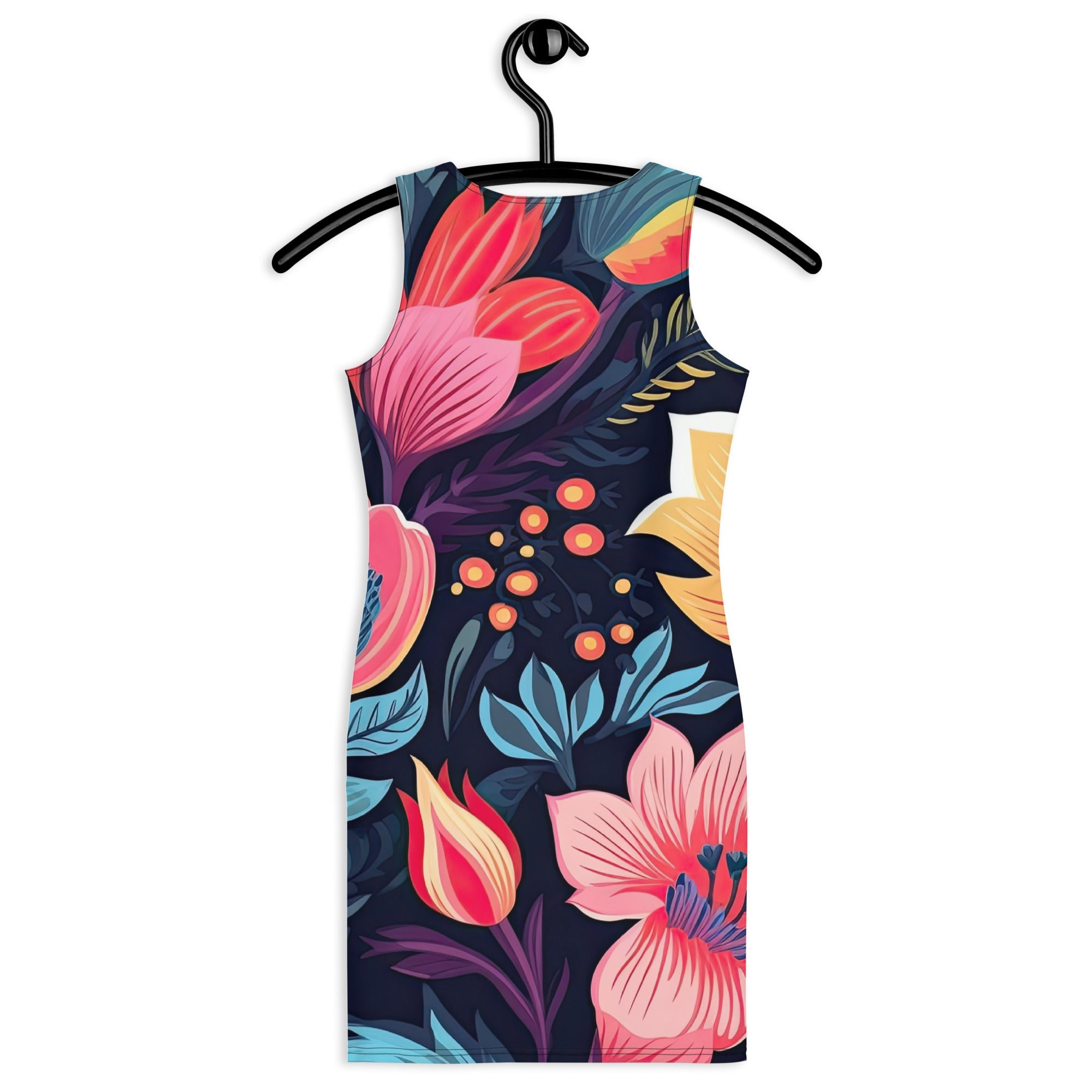 Floral Lover's Springtime Party Dress