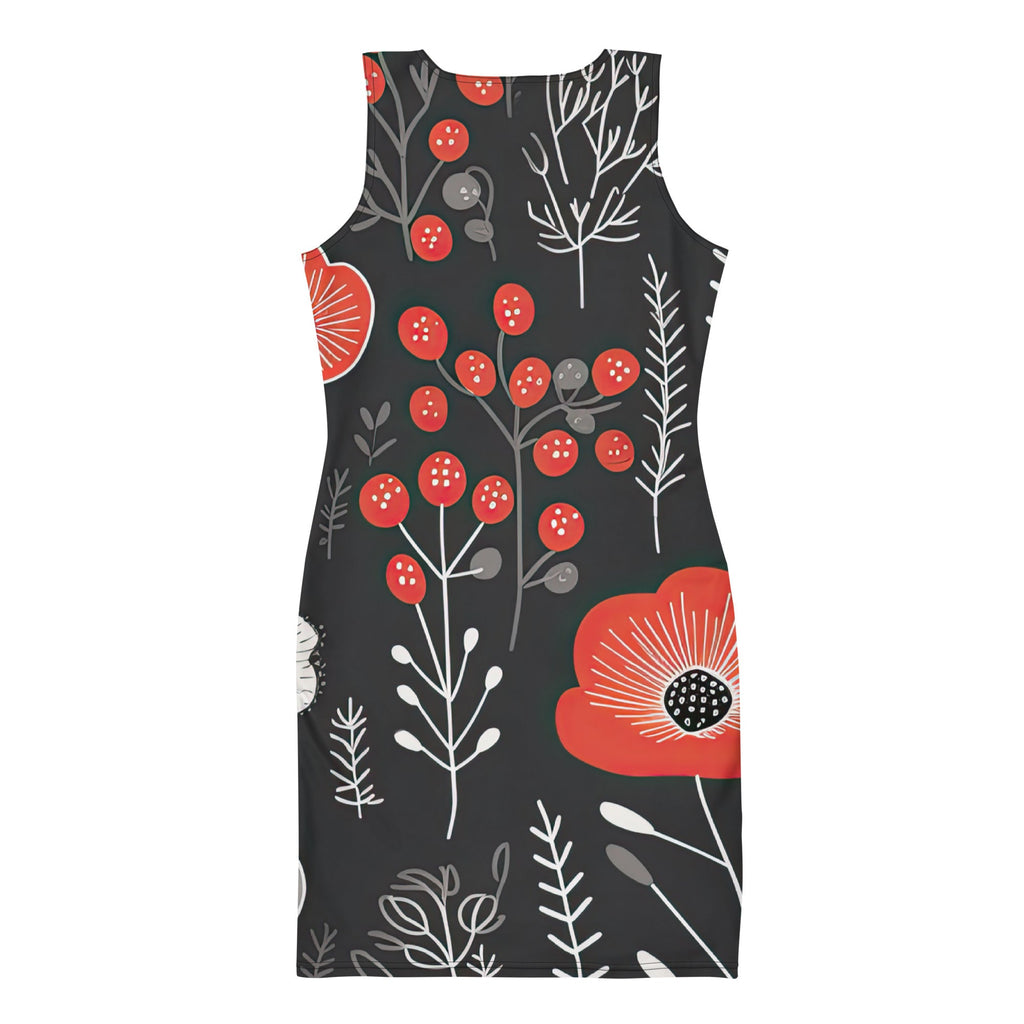 Floral Lover's Springtime Party Dress