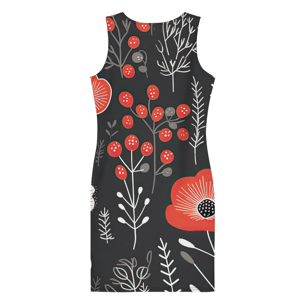 Floral Lover's Springtime Party Dress