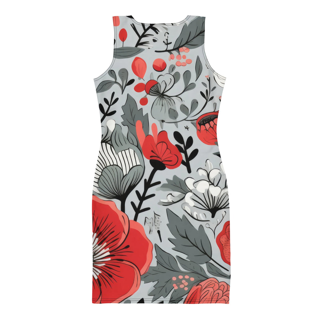 Floral Lover's Springtime Party Dress