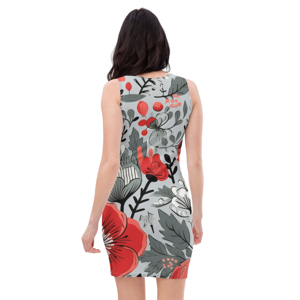 Floral Lover's Springtime Party Dress
