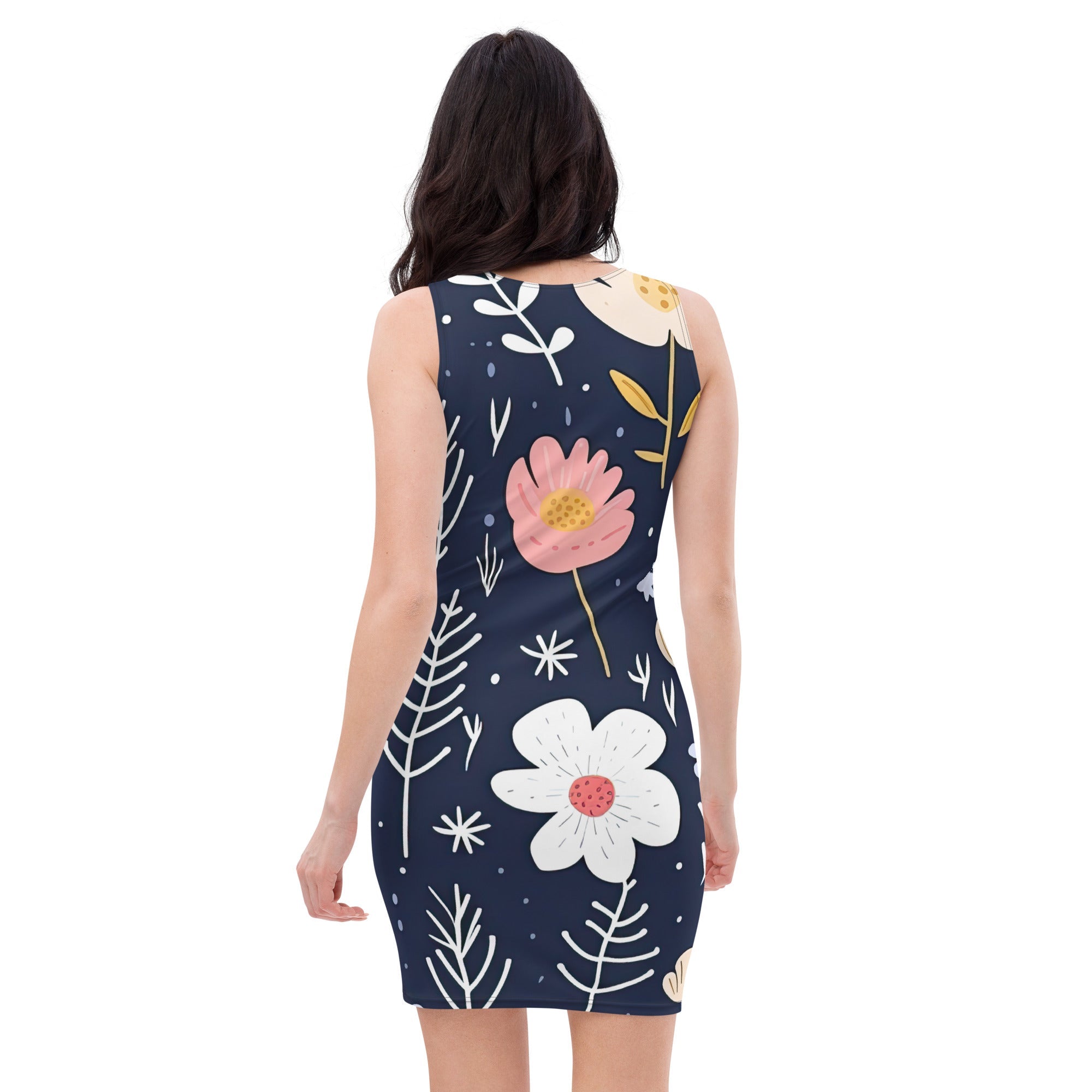 Floral Lover's Springtime Party Dress
