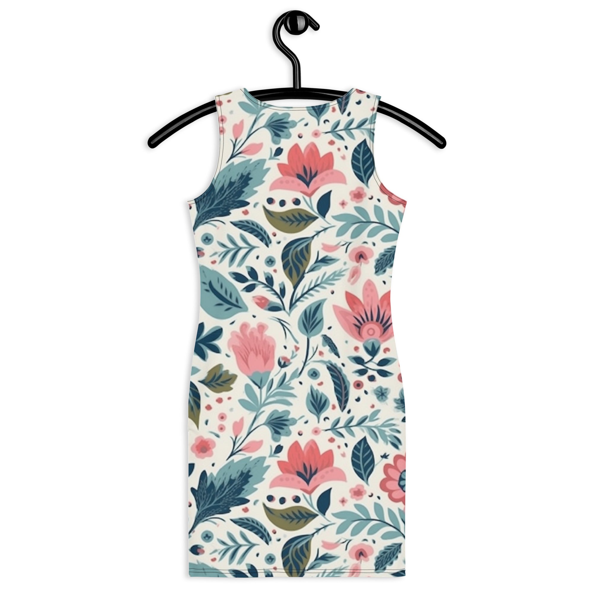 Floral Lover's Springtime Party Dress