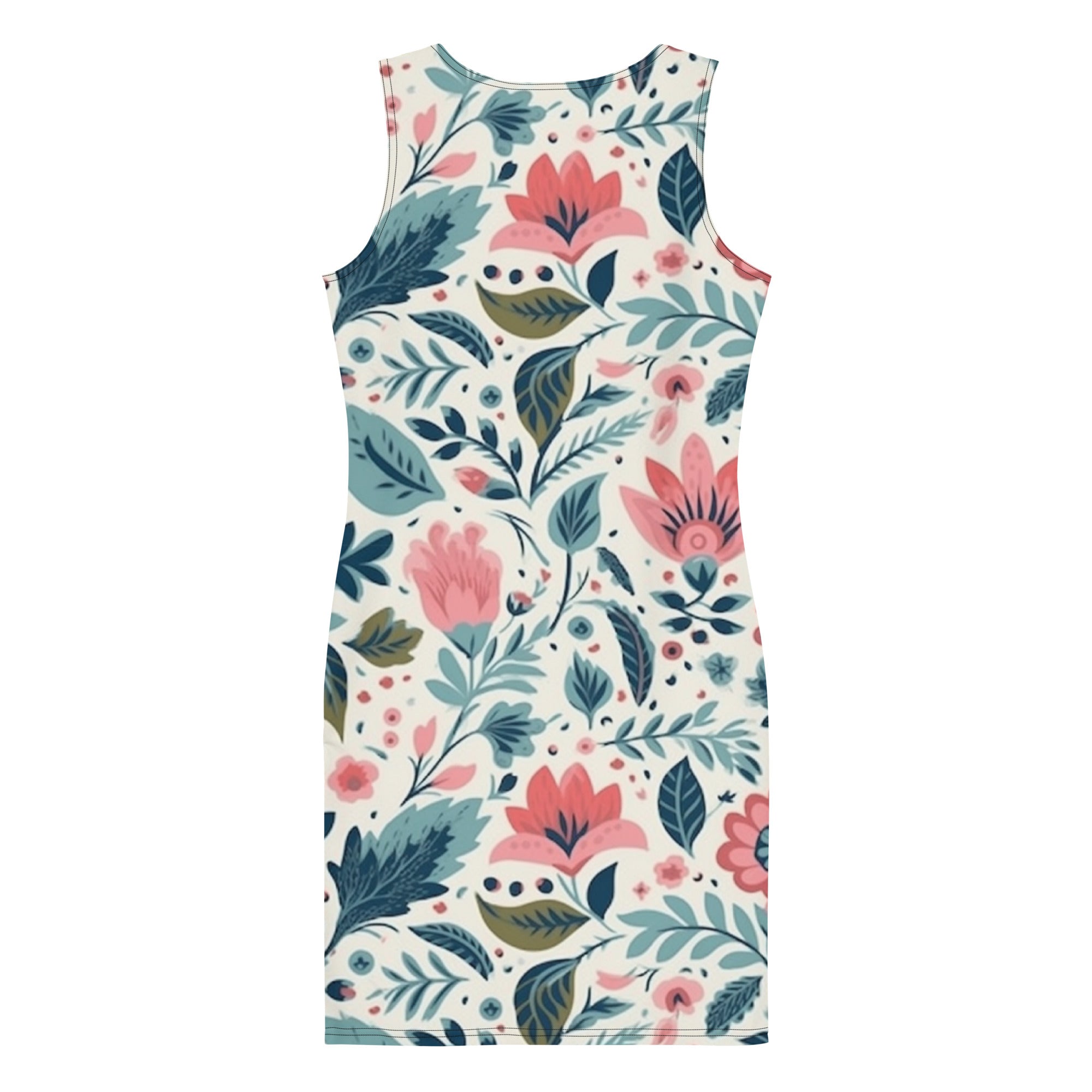 Floral Lover's Springtime Party Dress