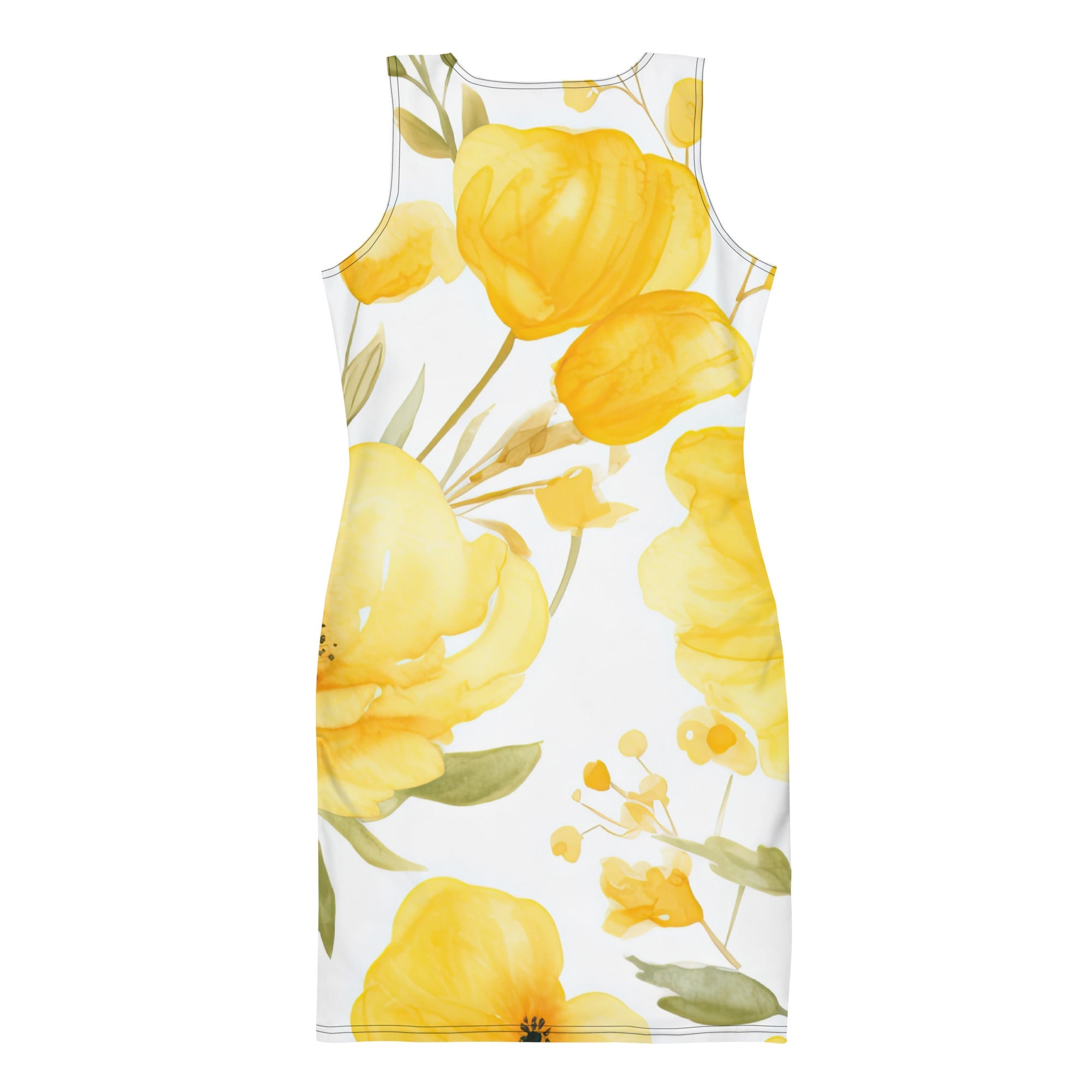 Floral Lover's Springtime Party Dress