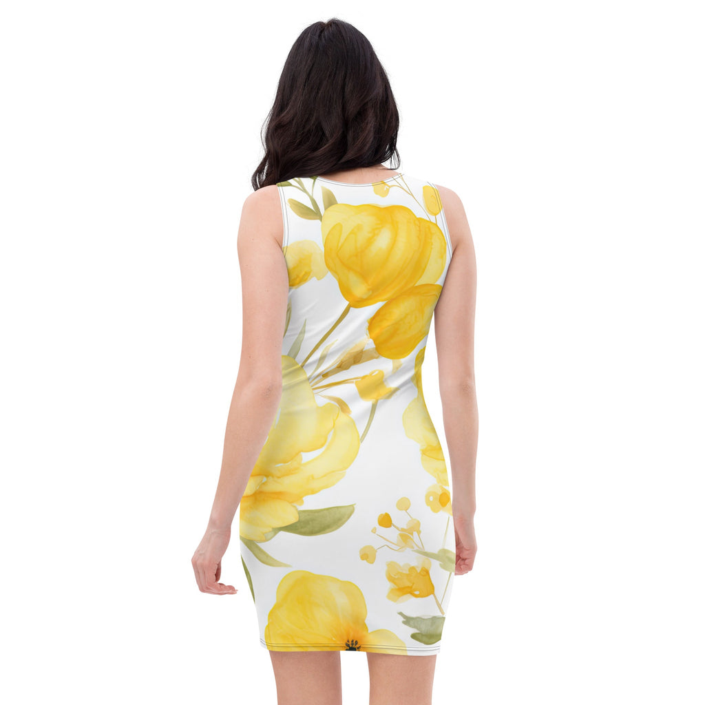 Floral Lover's Springtime Party Dress