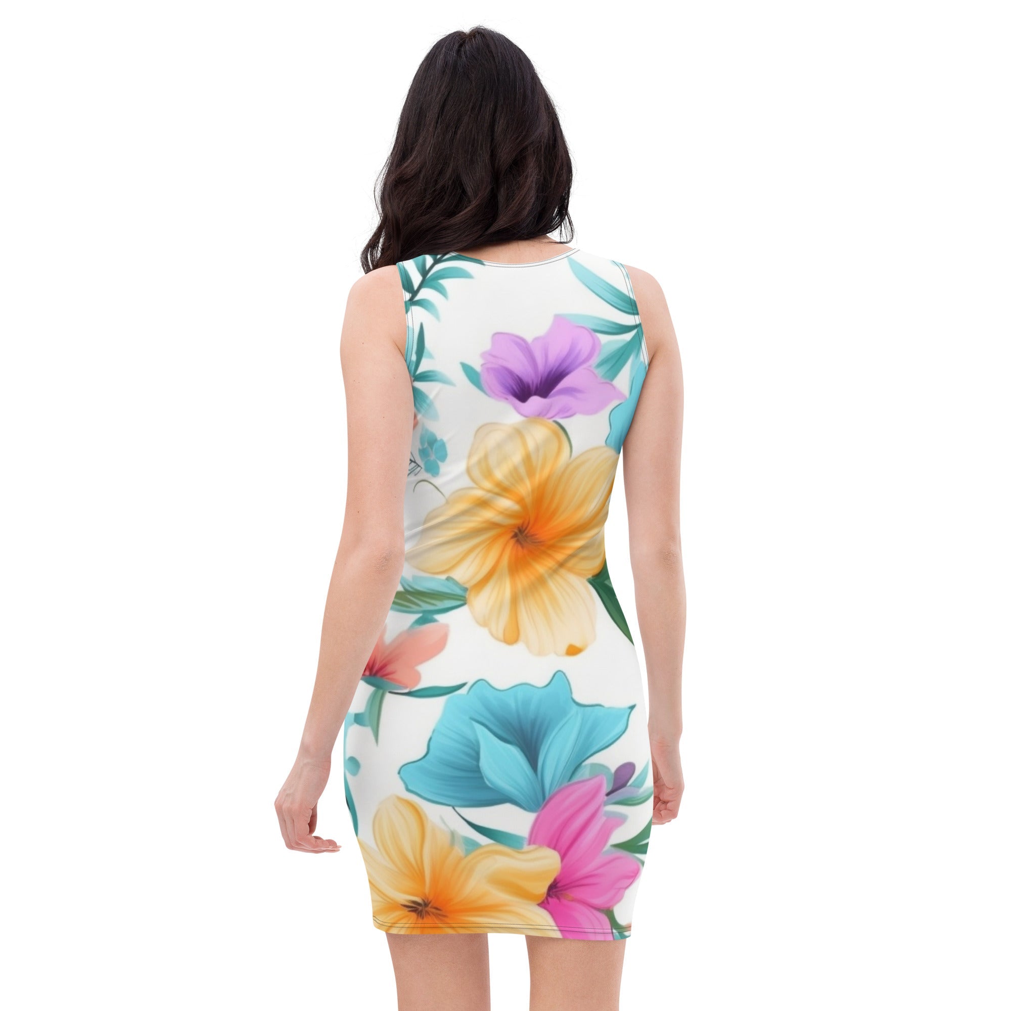 Floral Lover's Springtime Party Dress