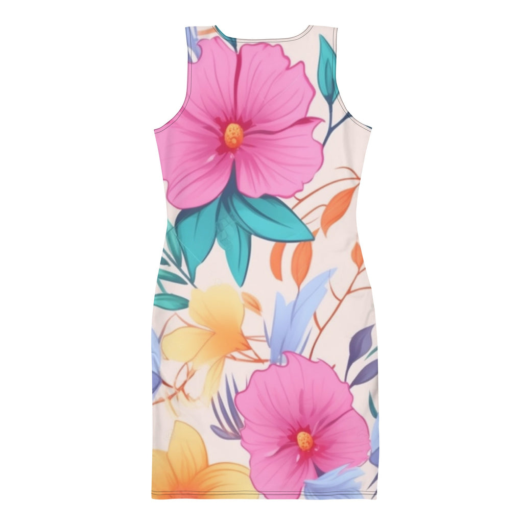 Floral Lover's Springtime Party Dress