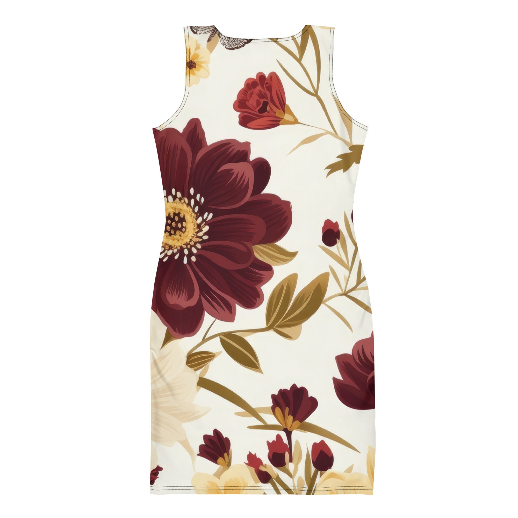 Floral Lover's Springtime Party Dress