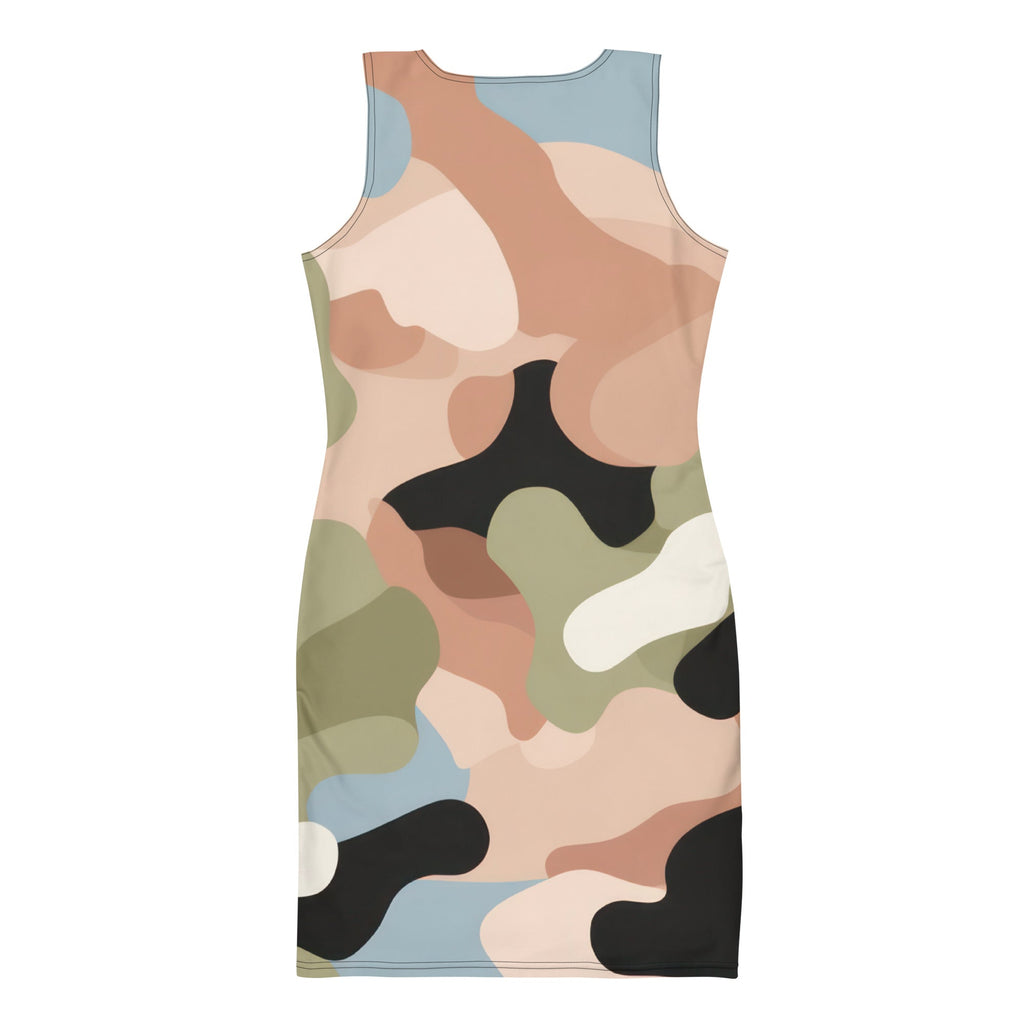 Camo Cadet Cocktail Charm Dress