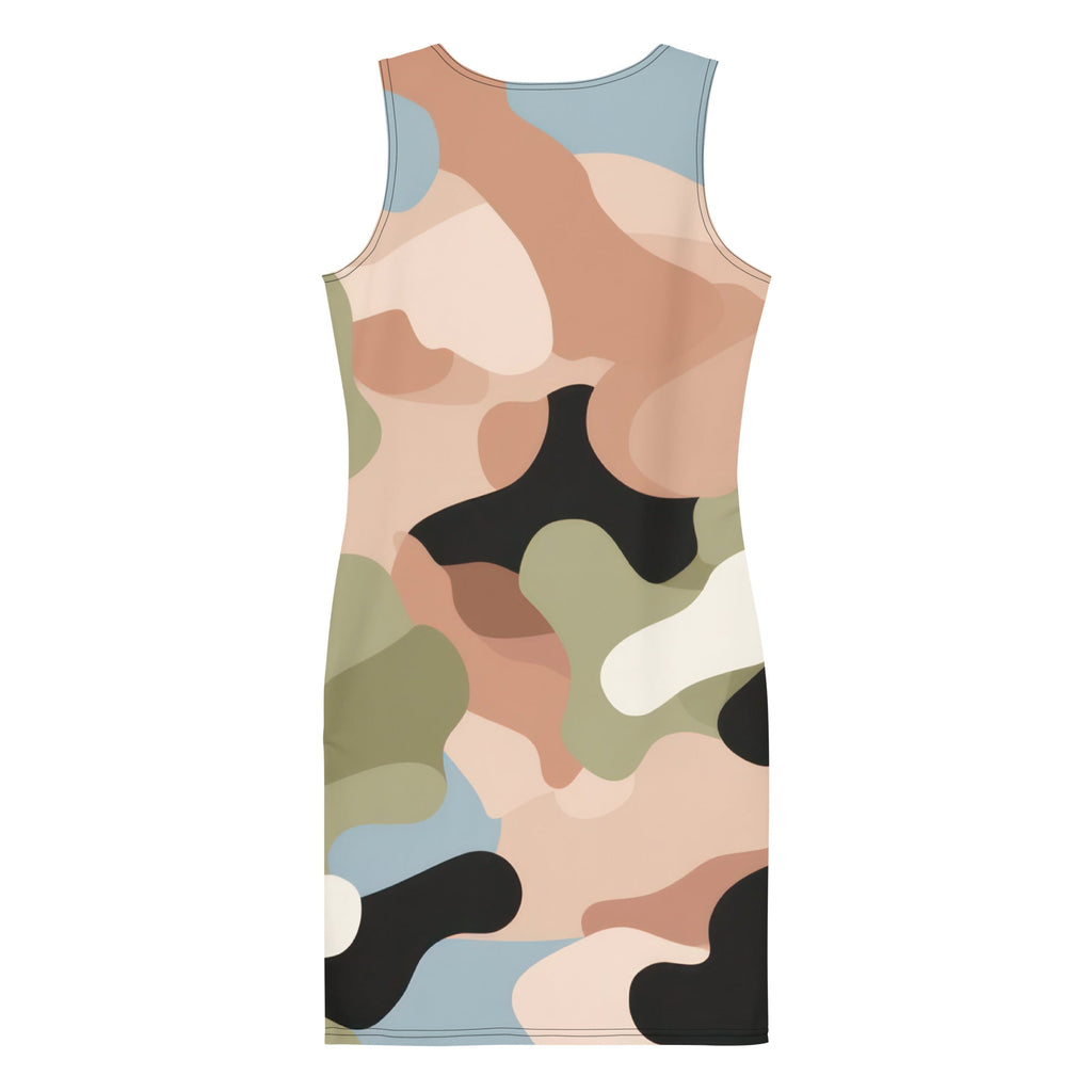 Camo Cadet Cocktail Charm Dress