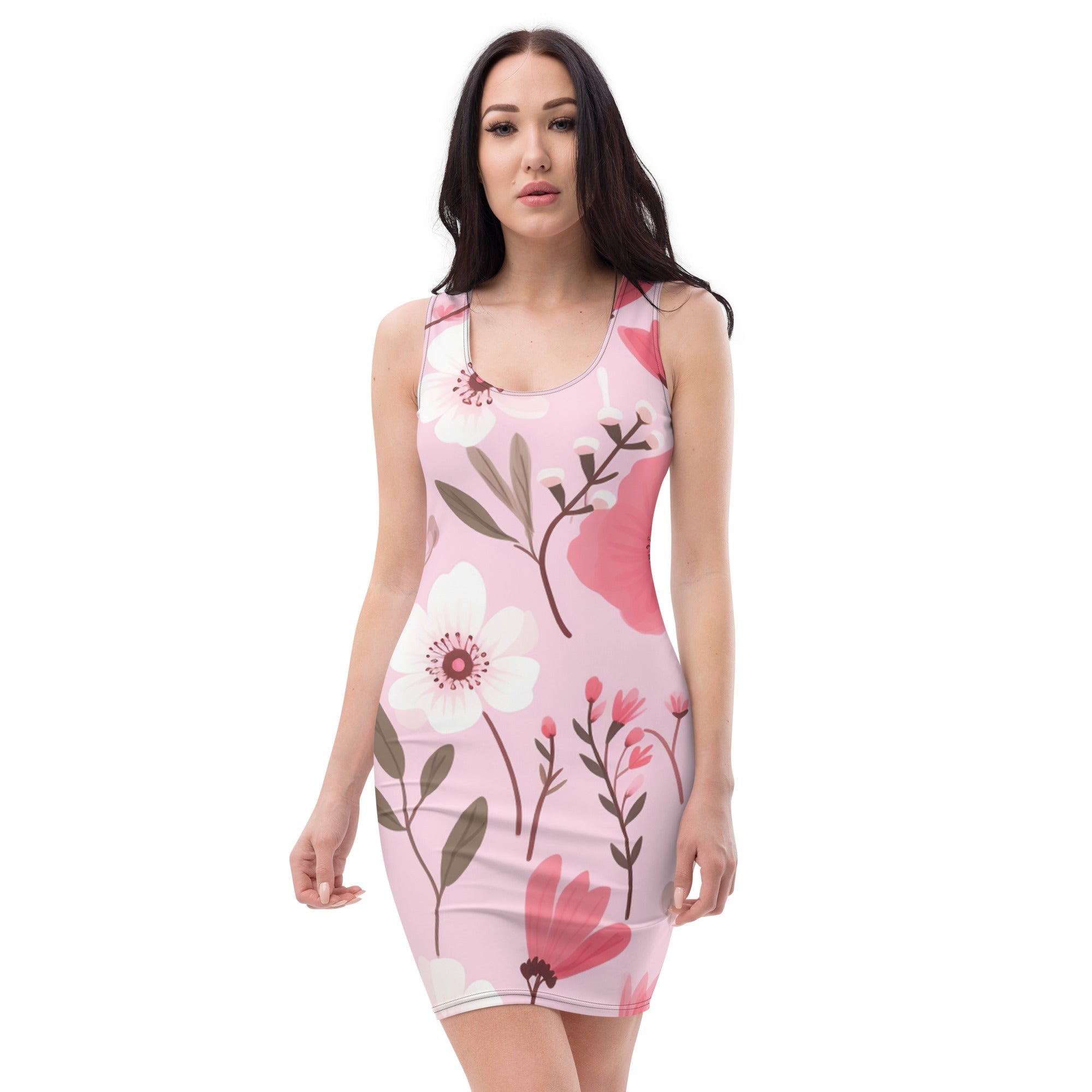 Floral Lover's Springtime Party Dress