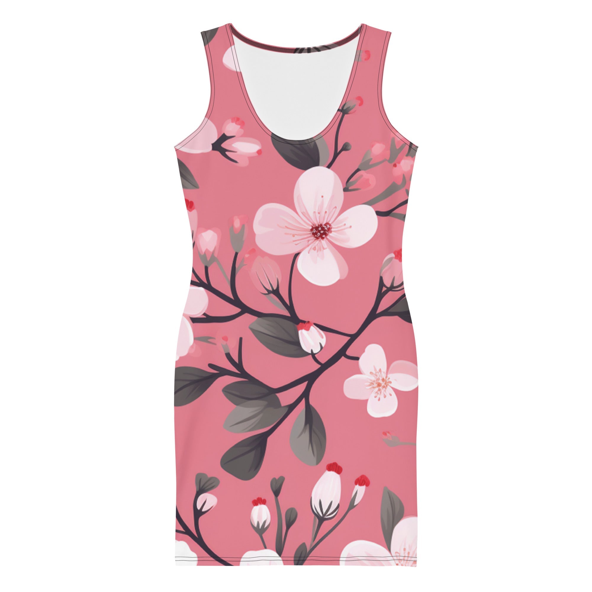 Floral Lover's Springtime Party Dress