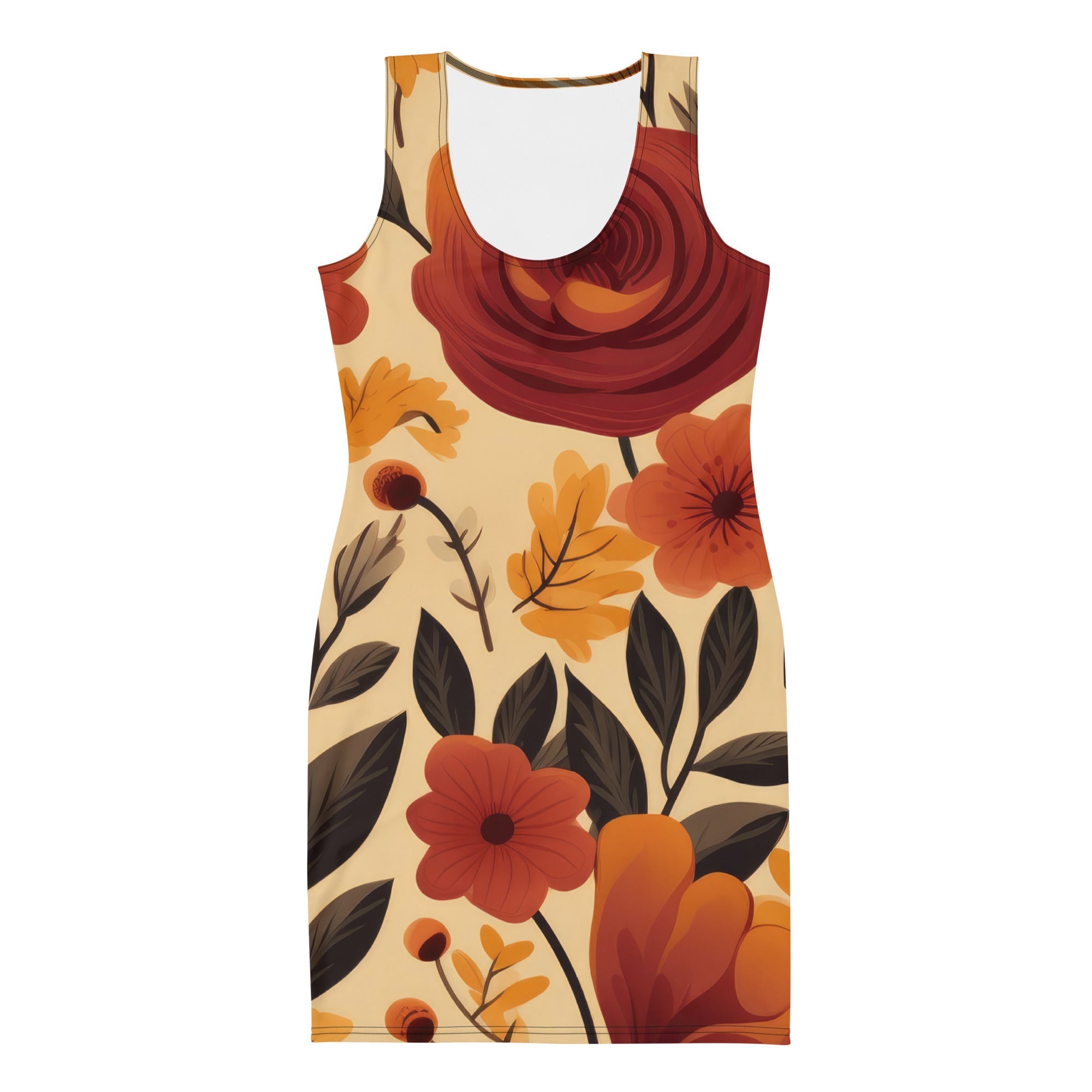 Floral Lover's Springtime Party Dress