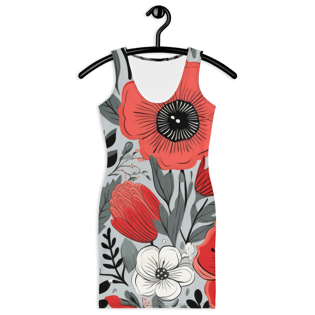 Floral Lover's Springtime Party Dress