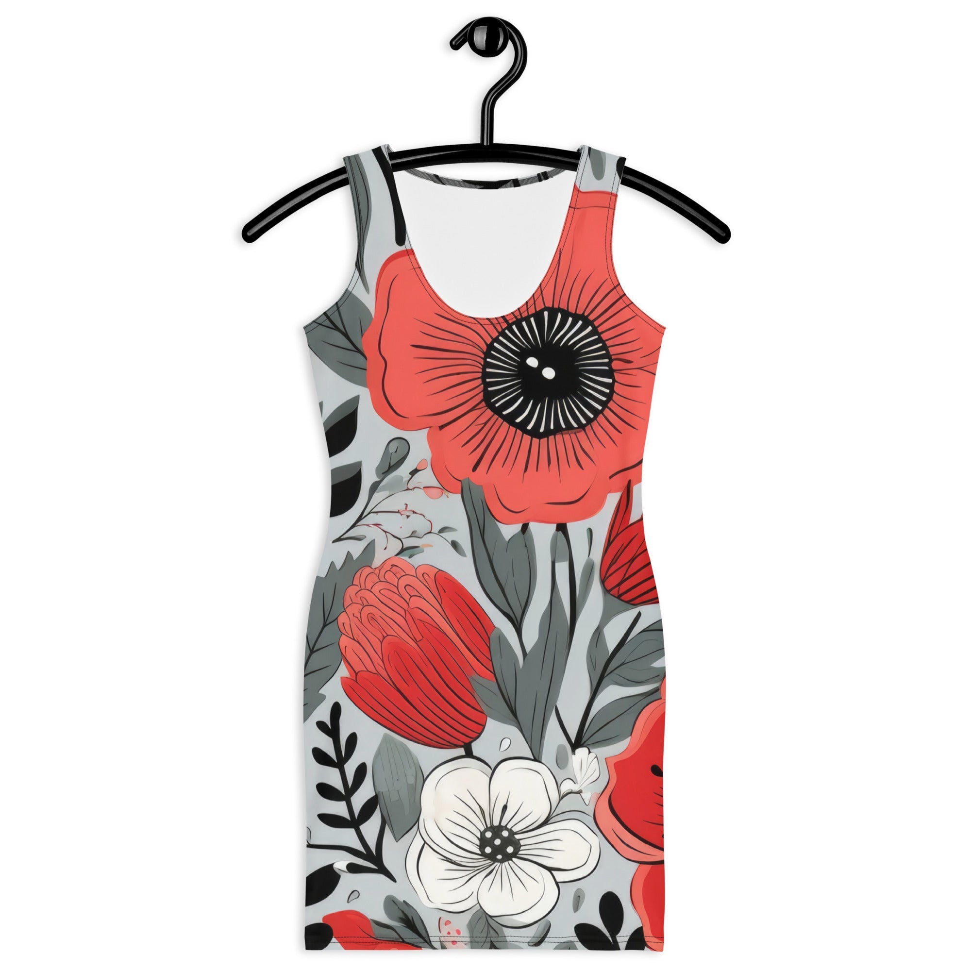 Floral Lover's Springtime Party Dress