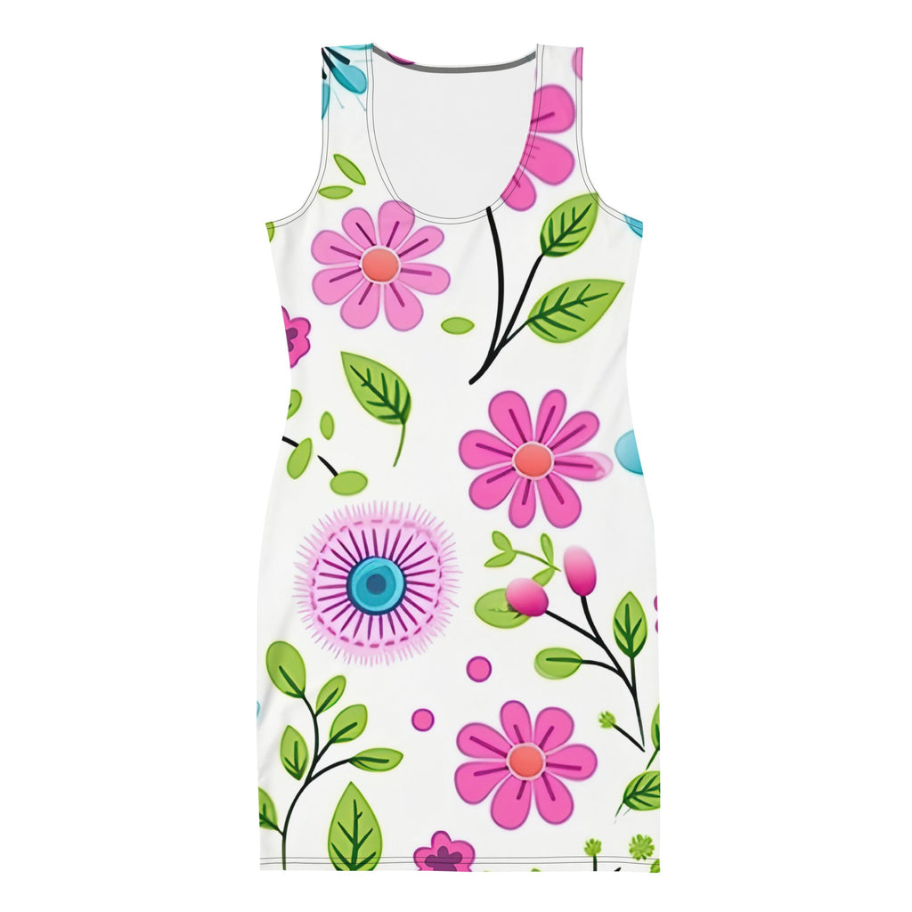 Floral Lover's Springtime Party Dress