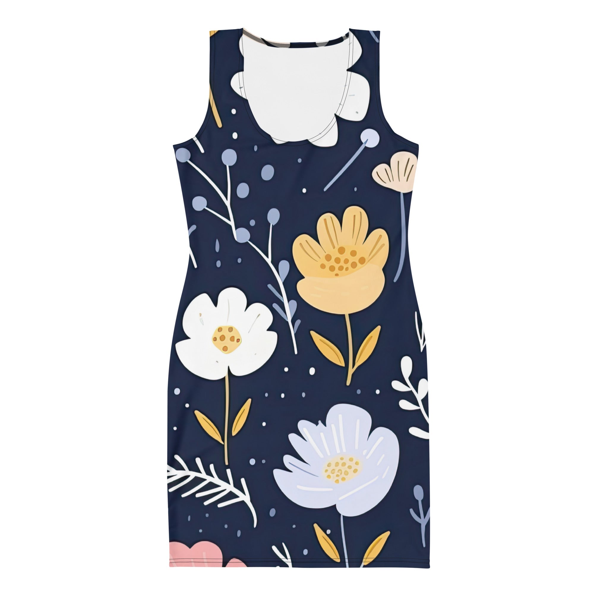 Floral Lover's Springtime Party Dress
