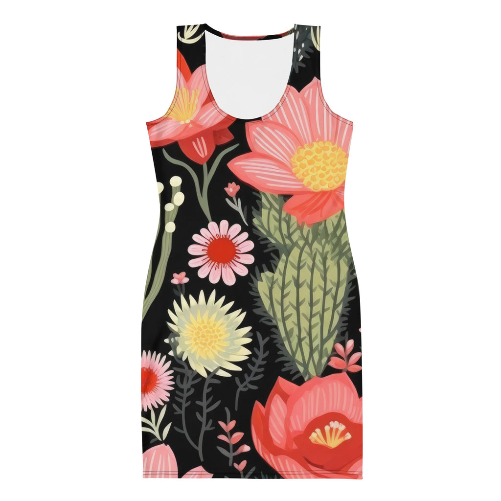 Floral Lover's Springtime Party Dress