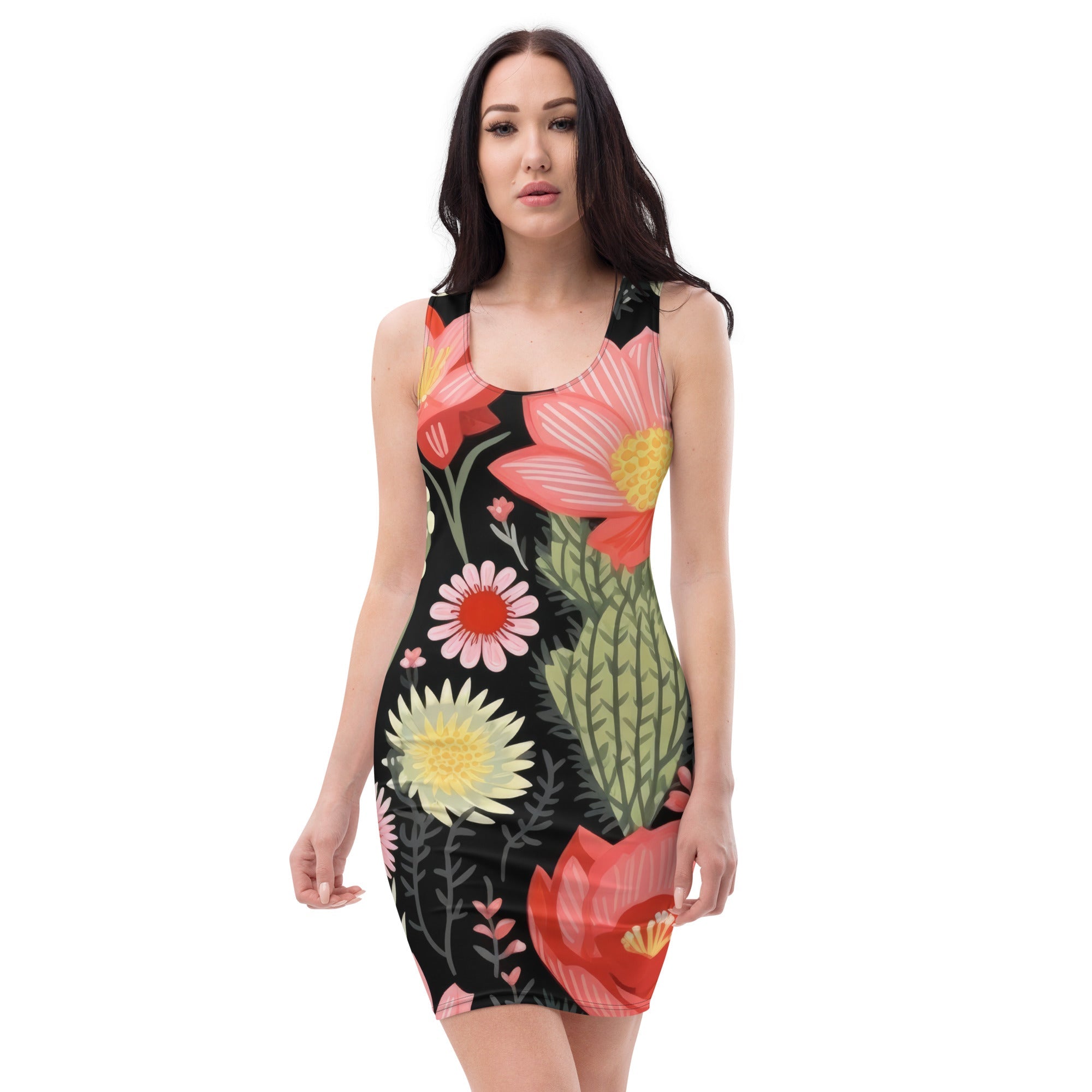 Floral Lover's Springtime Party Dress