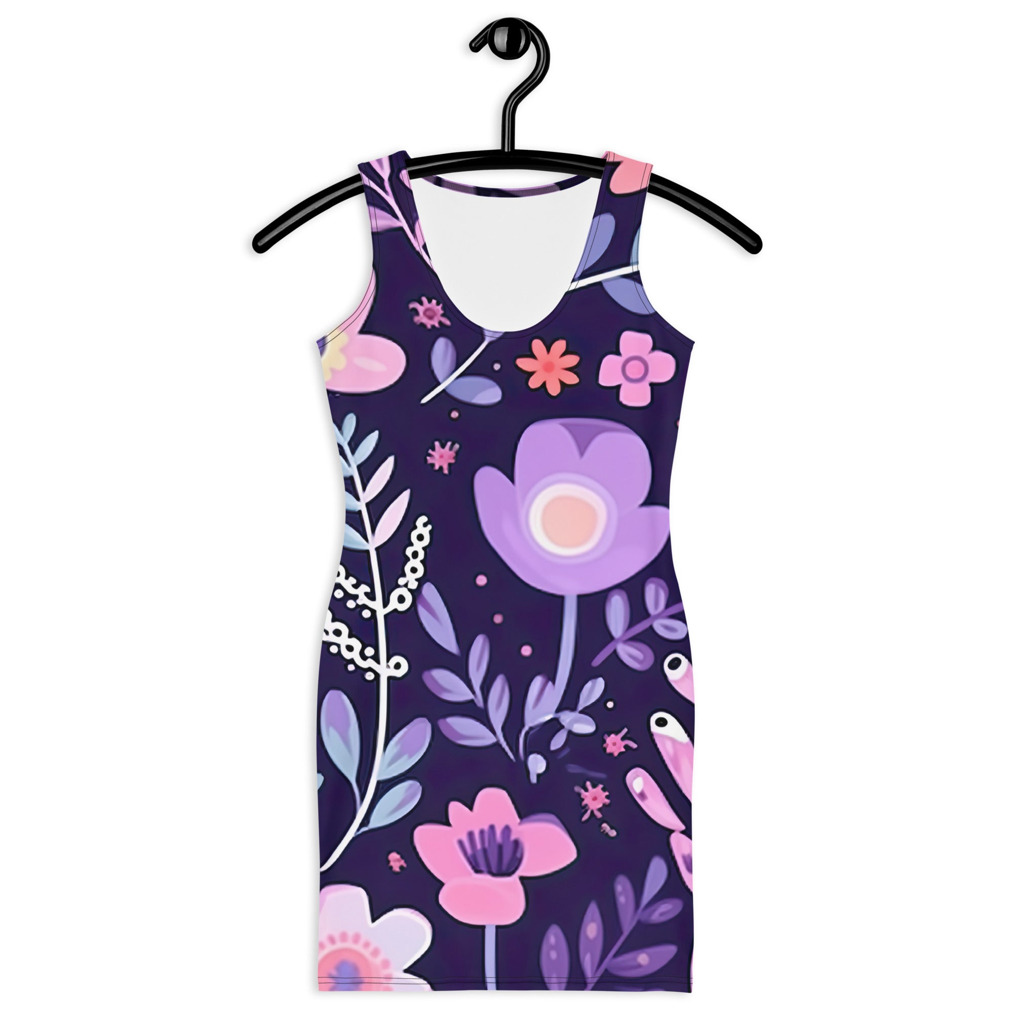 Floral Lover's Springtime Party Dress