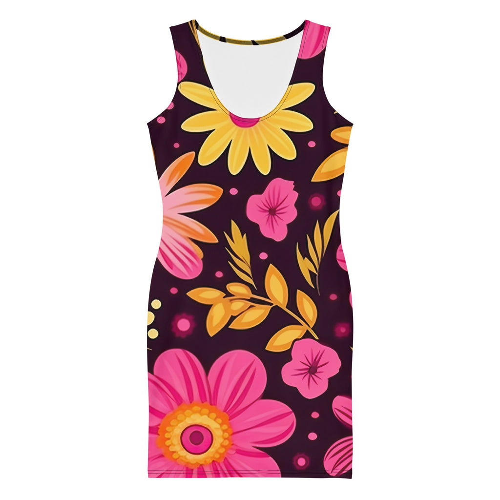 Floral Lover's Springtime Party Dress