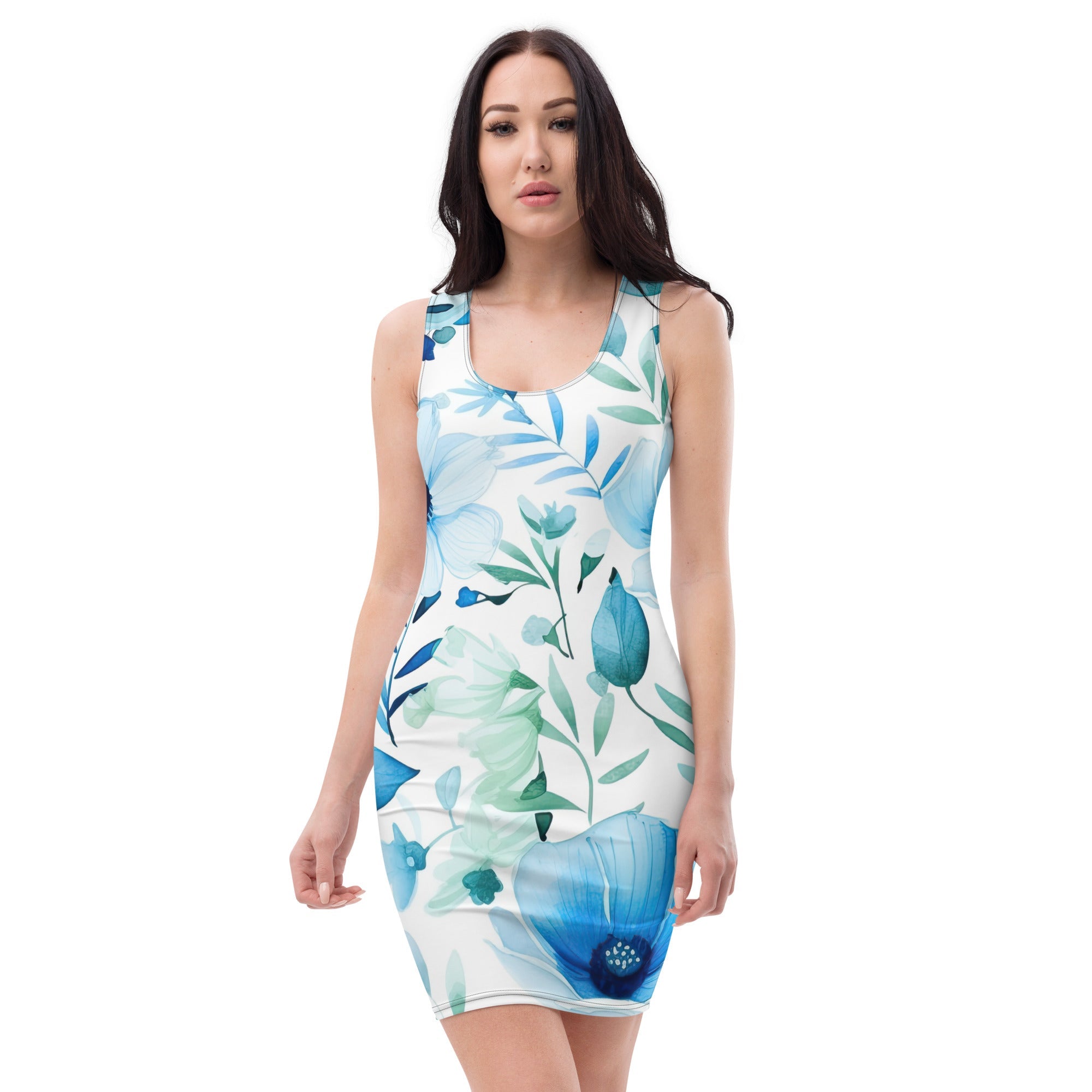 Floral Lover's Springtime Party Dress