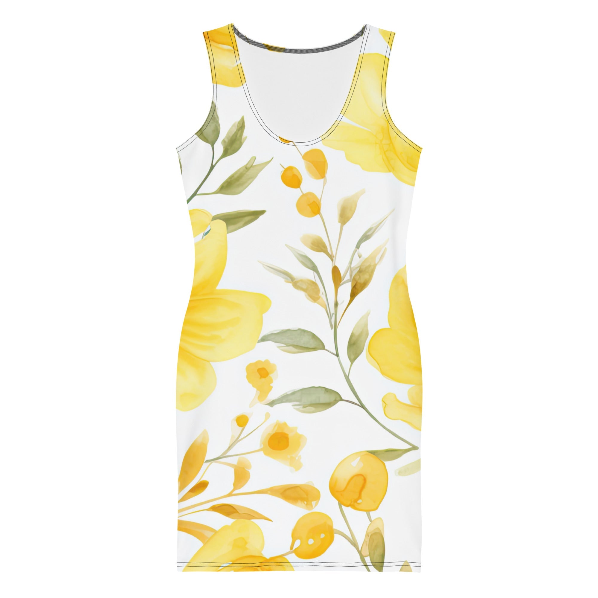 Floral Lover's Springtime Party Dress