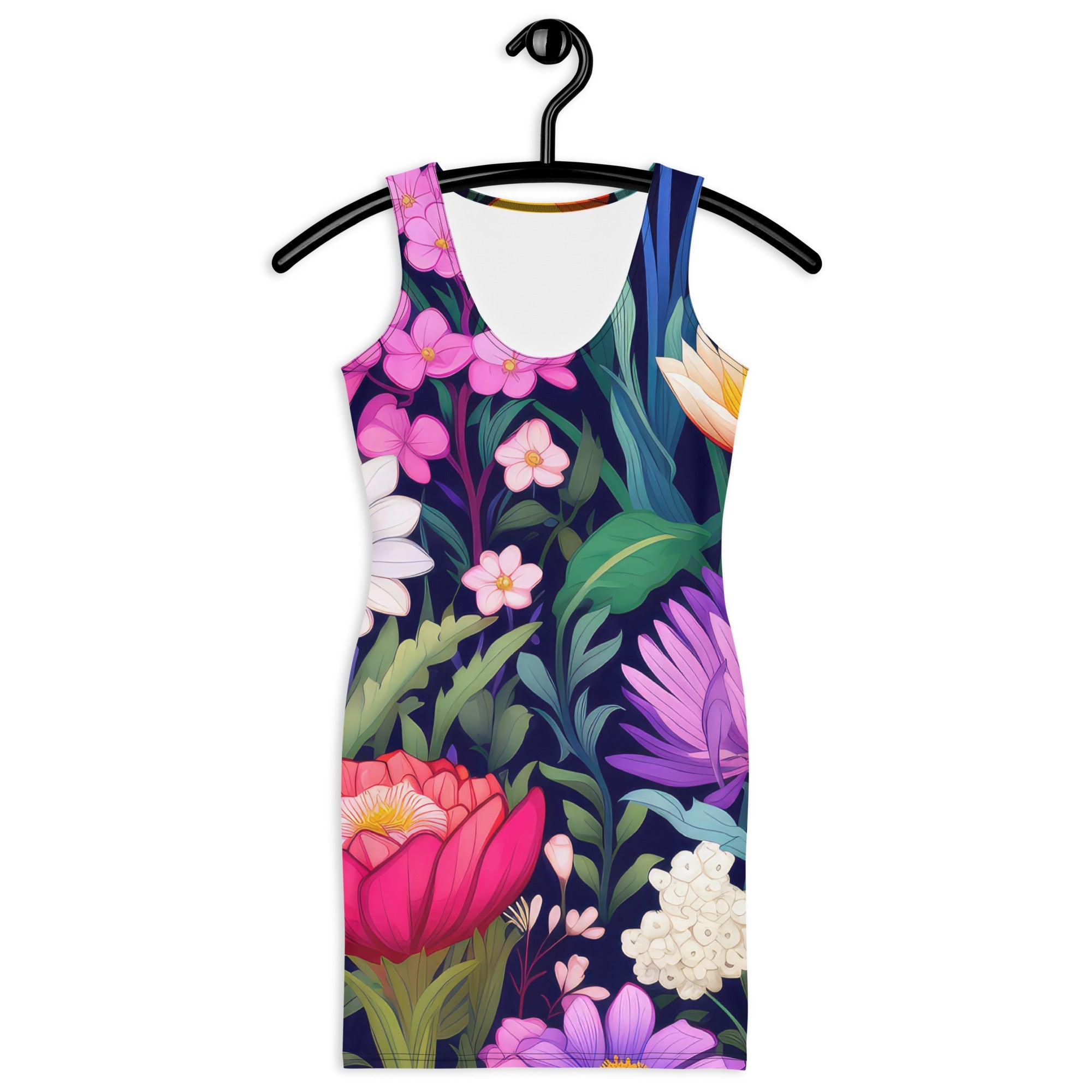 Floral Lover's Springtime Party Dress