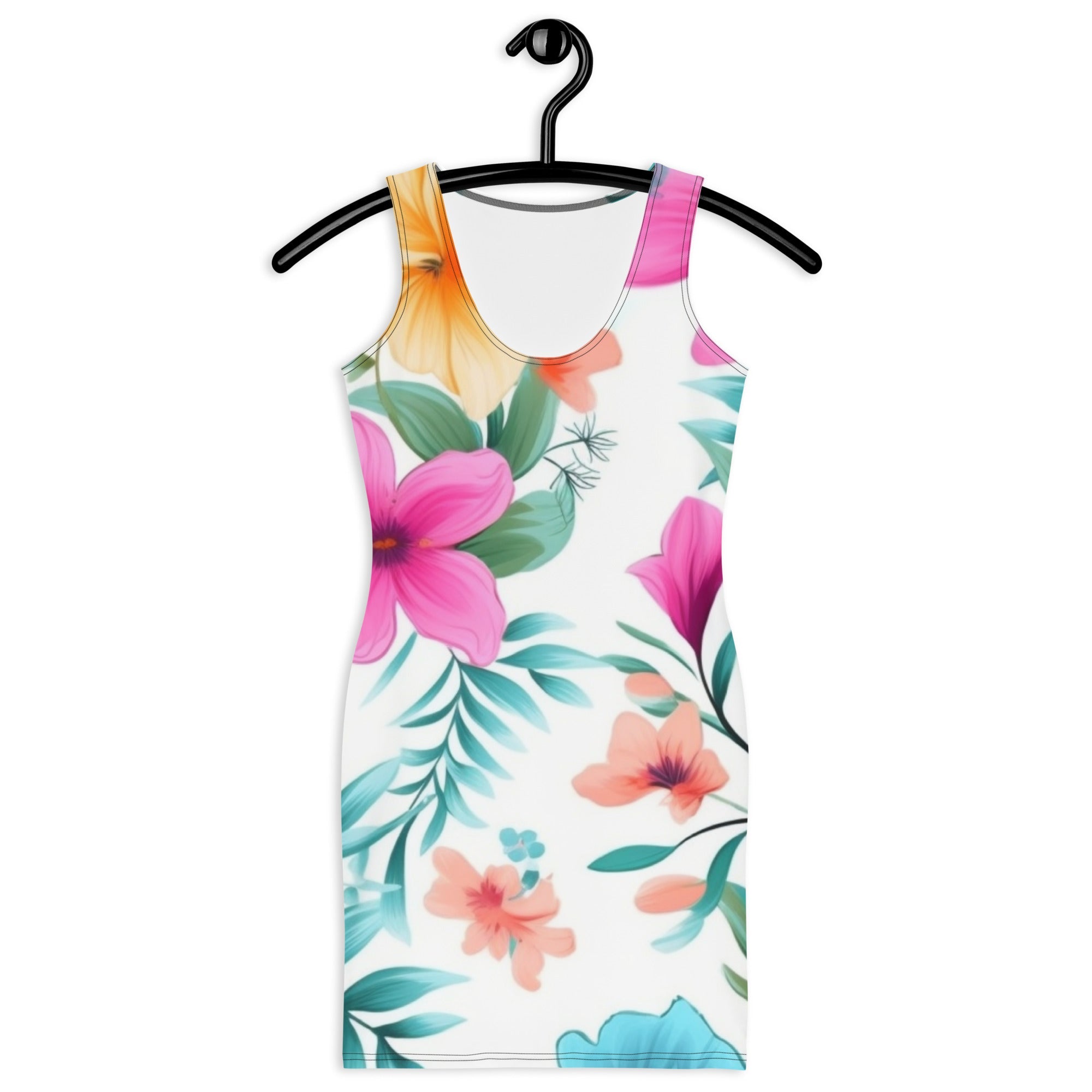 Floral Lover's Springtime Party Dress