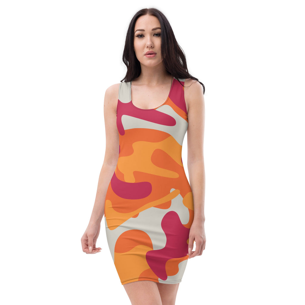 Khaki Camouflage Charm Dress