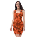 Stealthy Satin Statement Dress